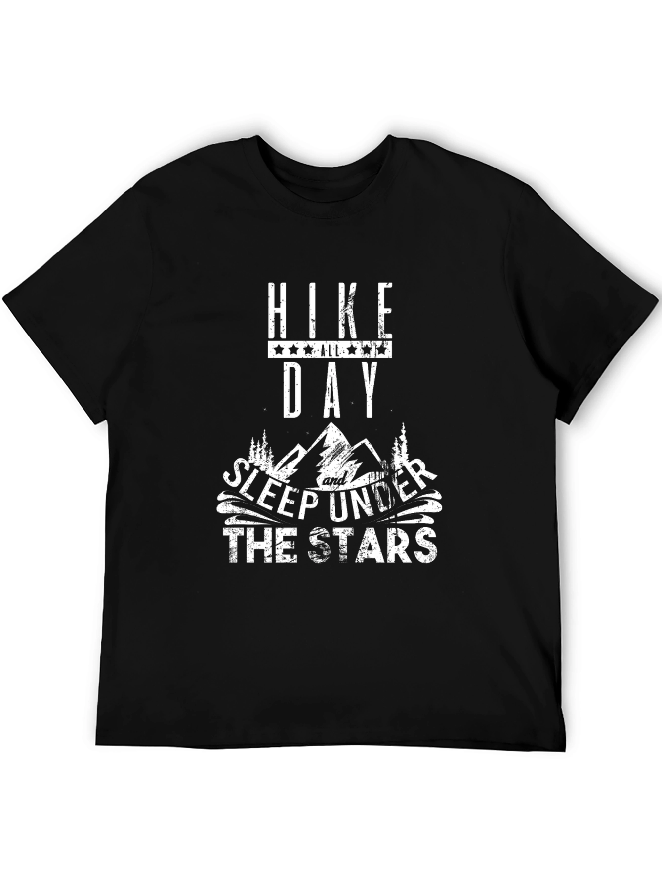 Hike Day & Sleep Under the Stars Graphic T-Shirt