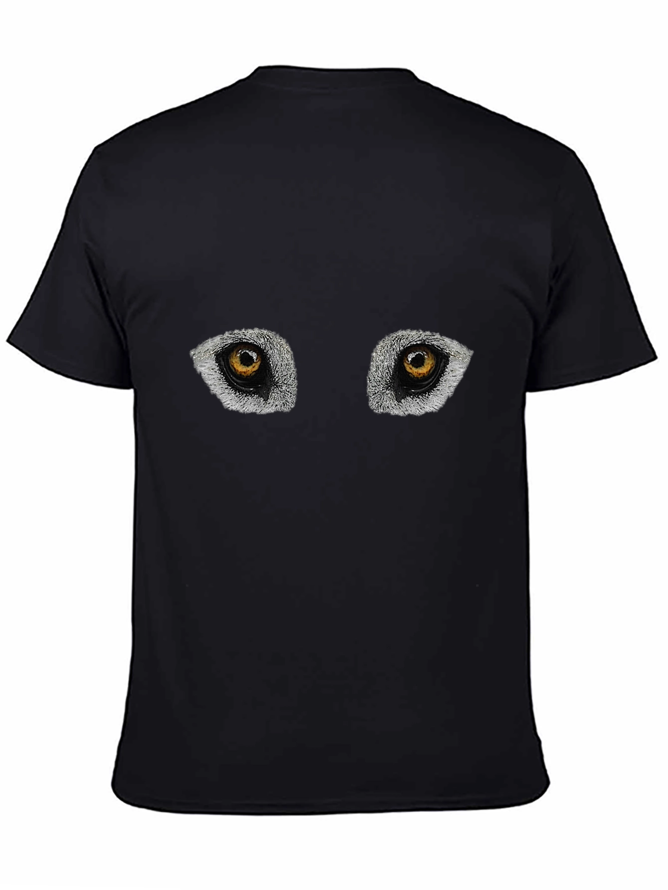 Wolf Eyes Graphic Tee - Mens Black T-Shirt