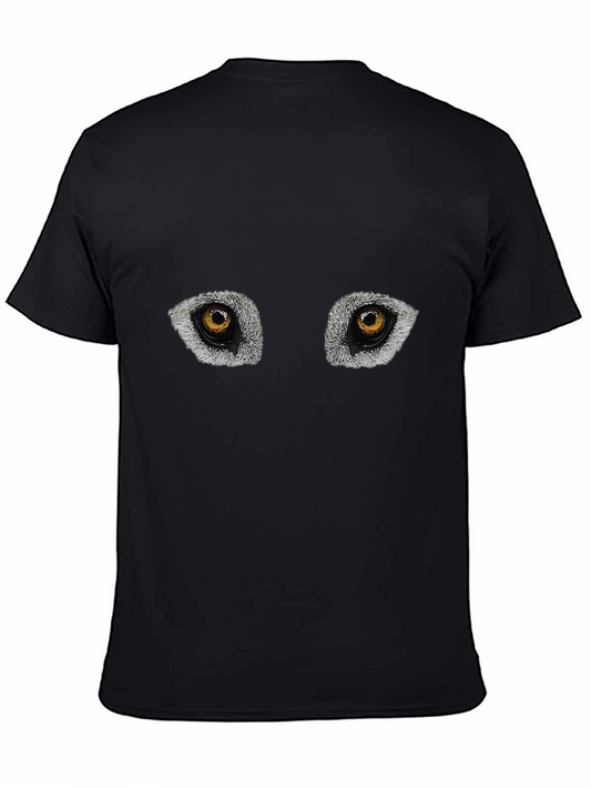Wolf Eyes Graphic Tee - Mens Black T-Shirt