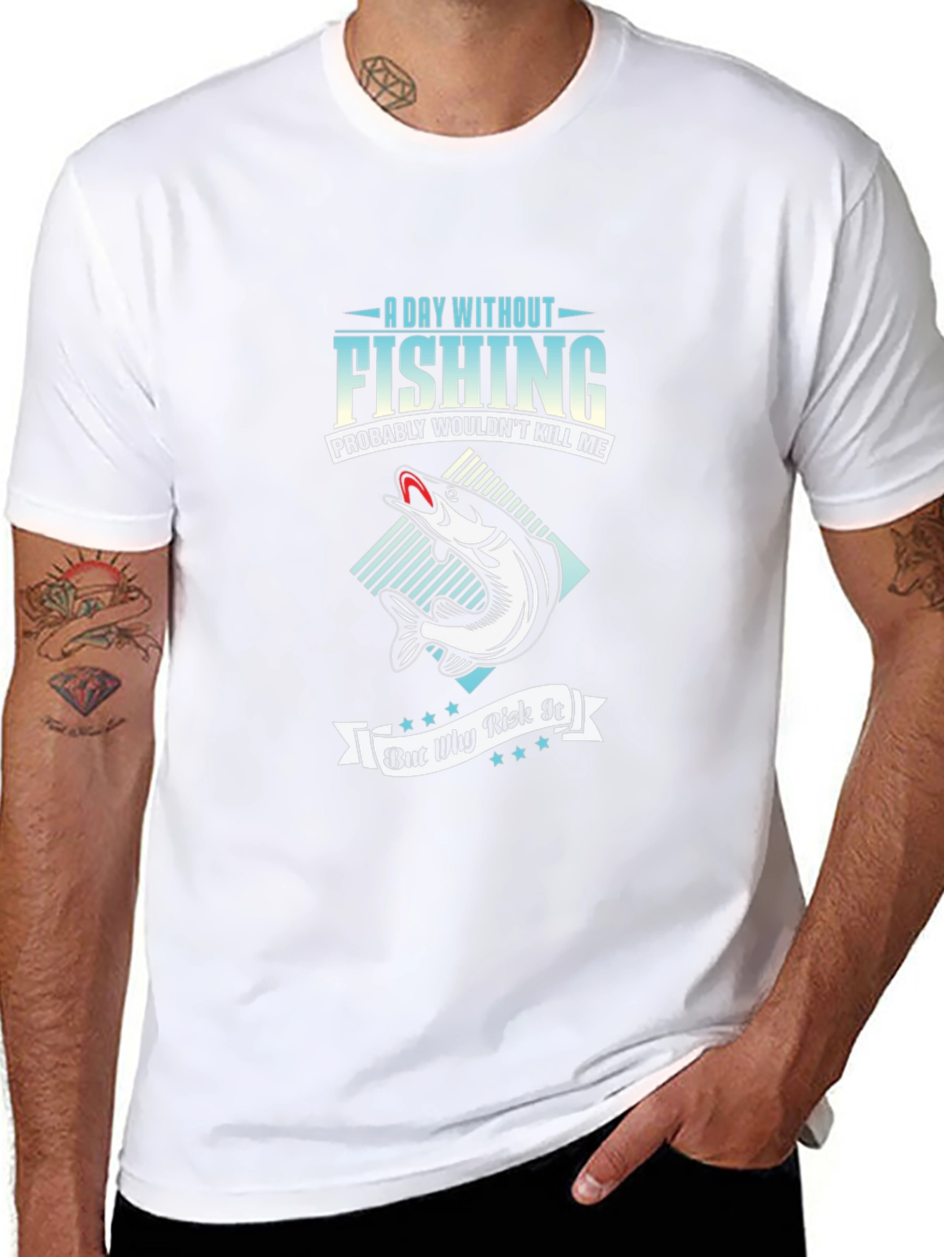 Fishing T-Shirt - A Day Without Fishing