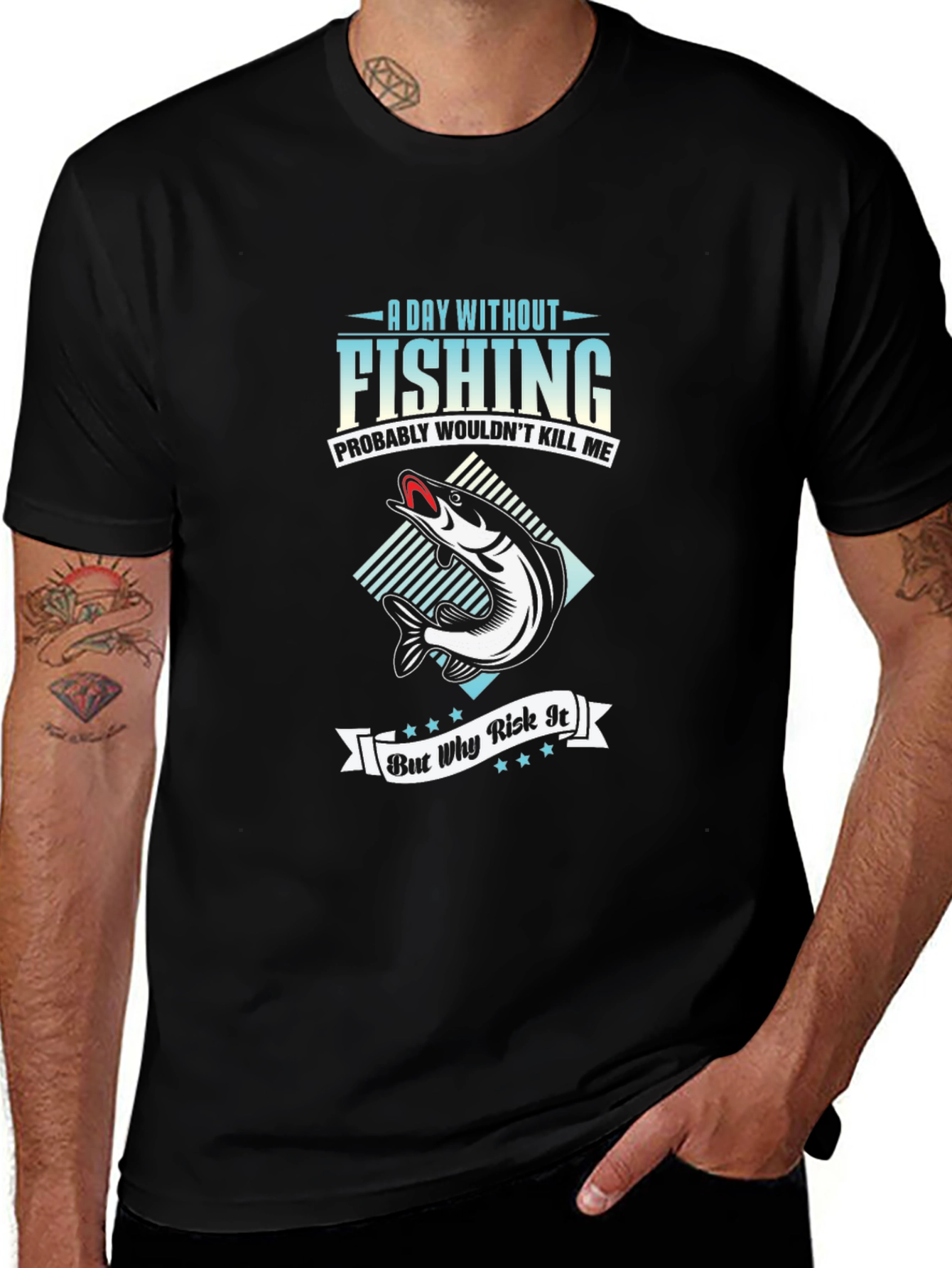 Fishing T-Shirt - A Day Without Fishing