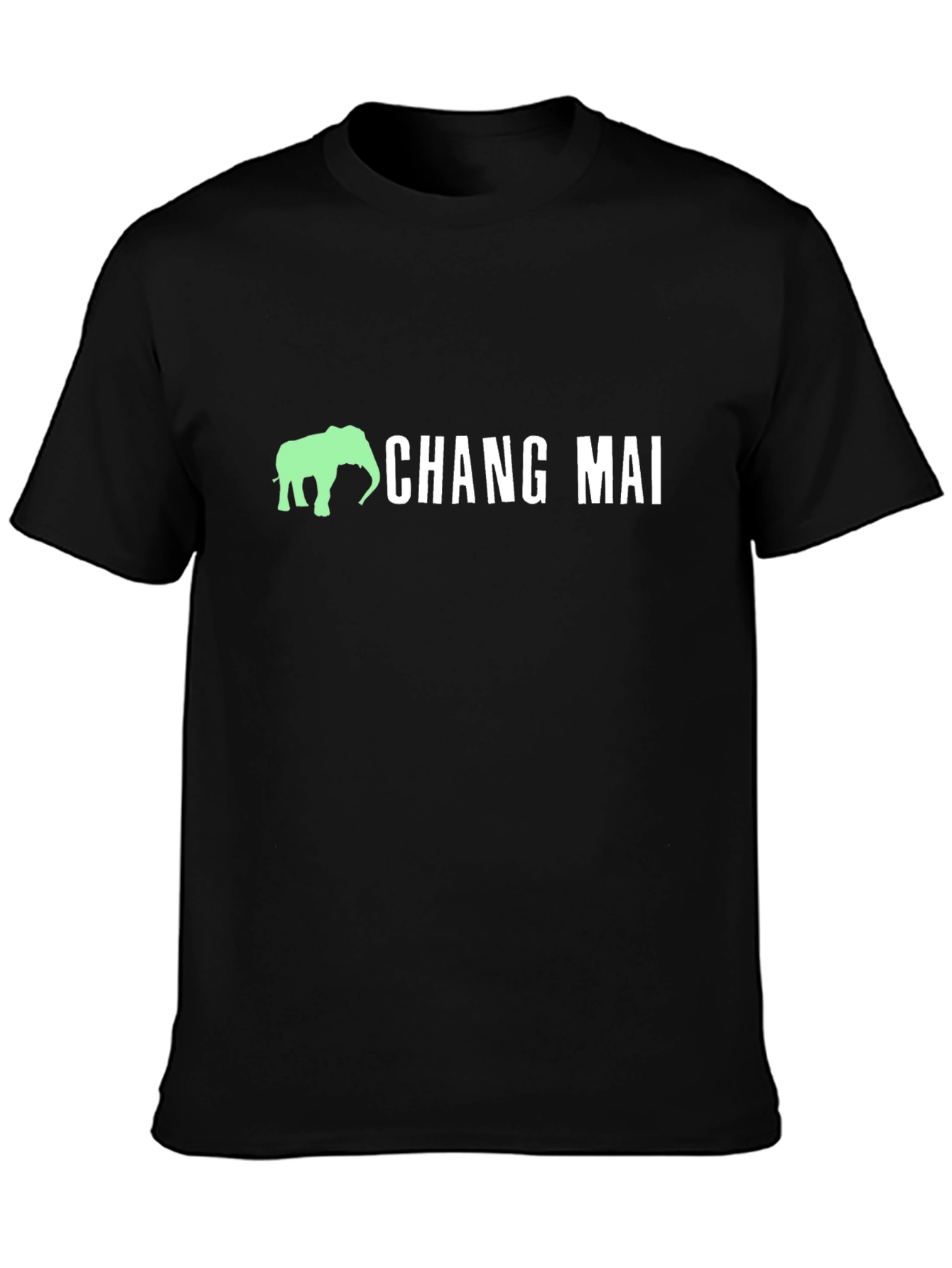 Chang Mai Elephant Graphic T-Shirt
