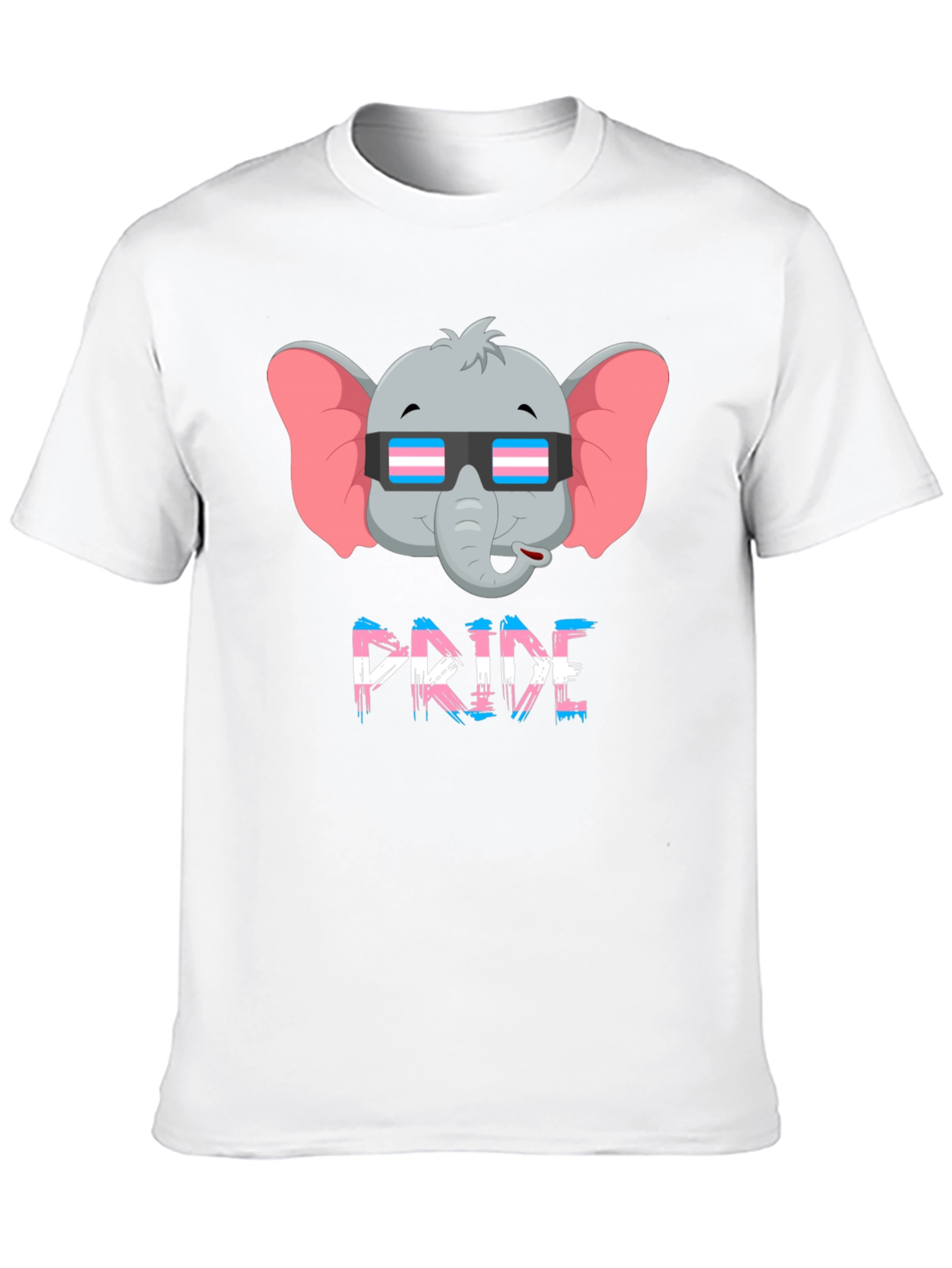 Pride Elephant T-Shirt - Transgender Pride