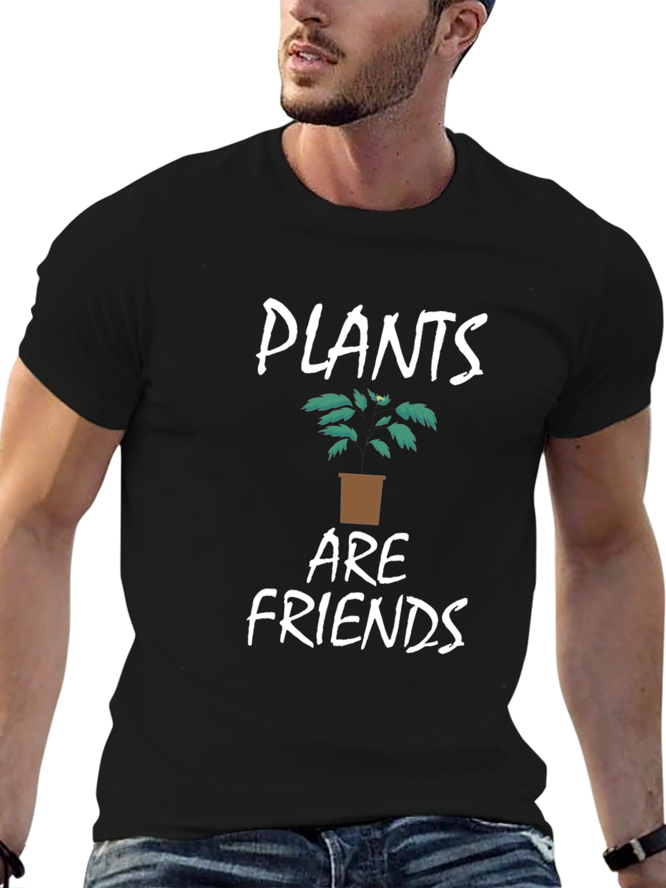 Plants Are Friends Graphic T-Shirt - Unisex