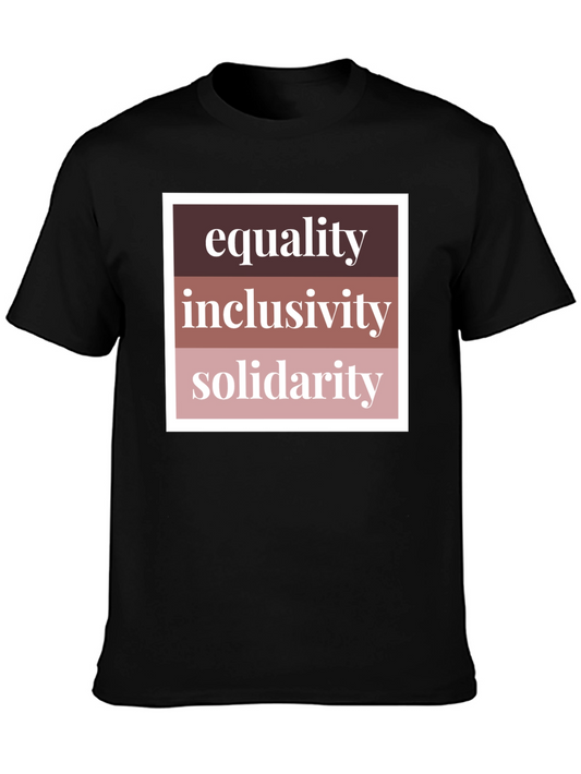 Equality Inclusivity Solidarity T-Shirt