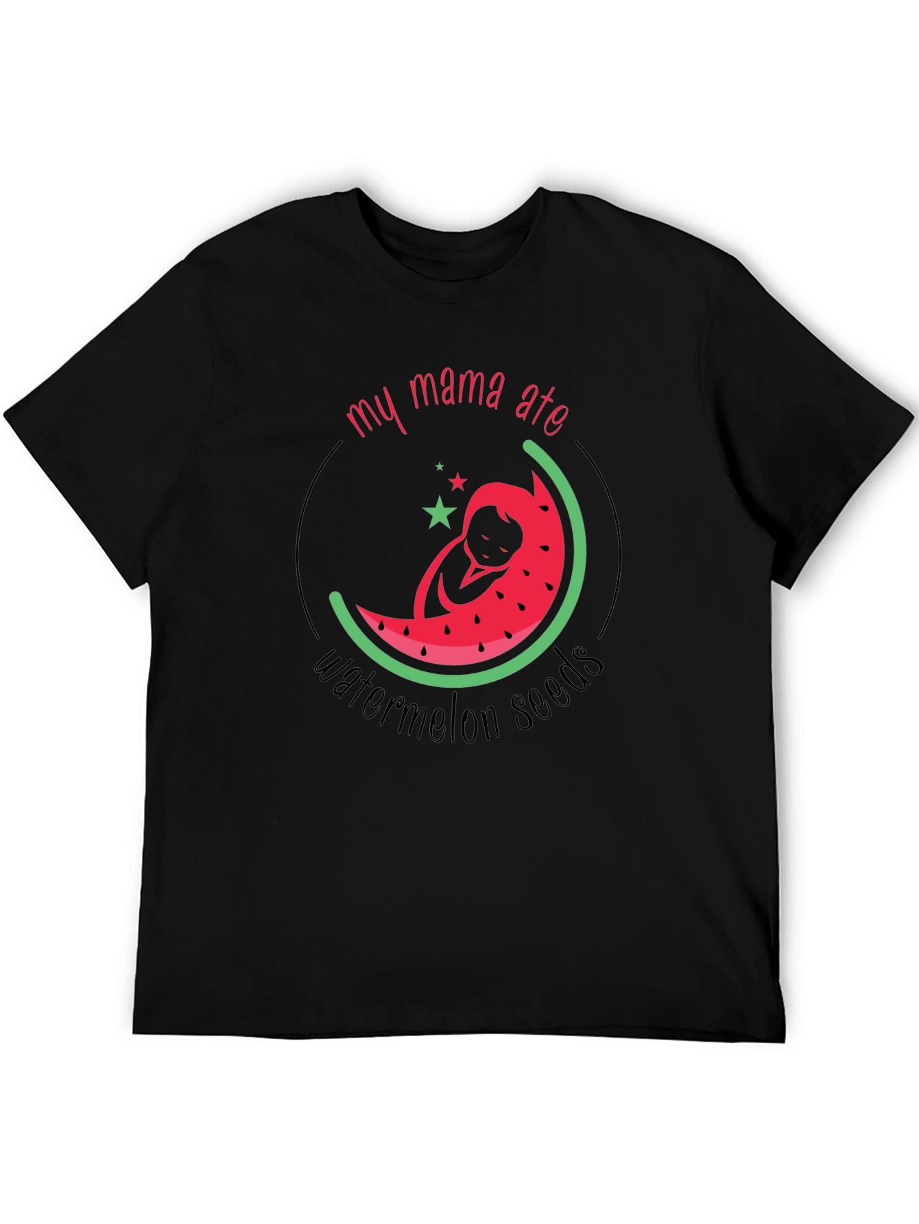 My Mama Ate Watermelon Seeds Pregnancy T-Shirt