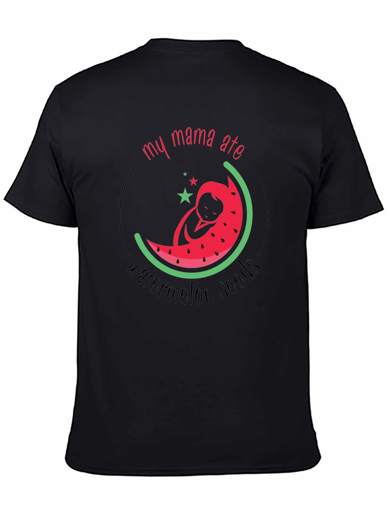 My Mama Ate Watermelon Seeds Pregnancy T-Shirt