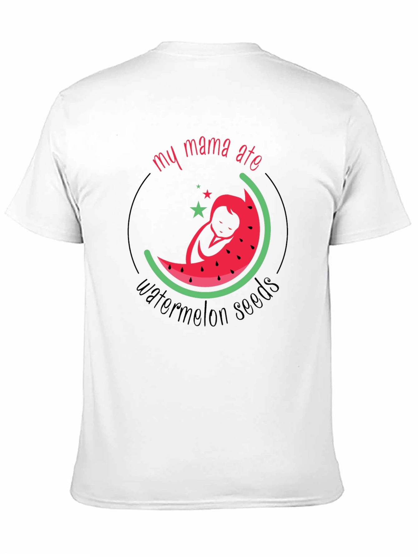 My Mama Ate Watermelon Seeds Pregnancy T-Shirt