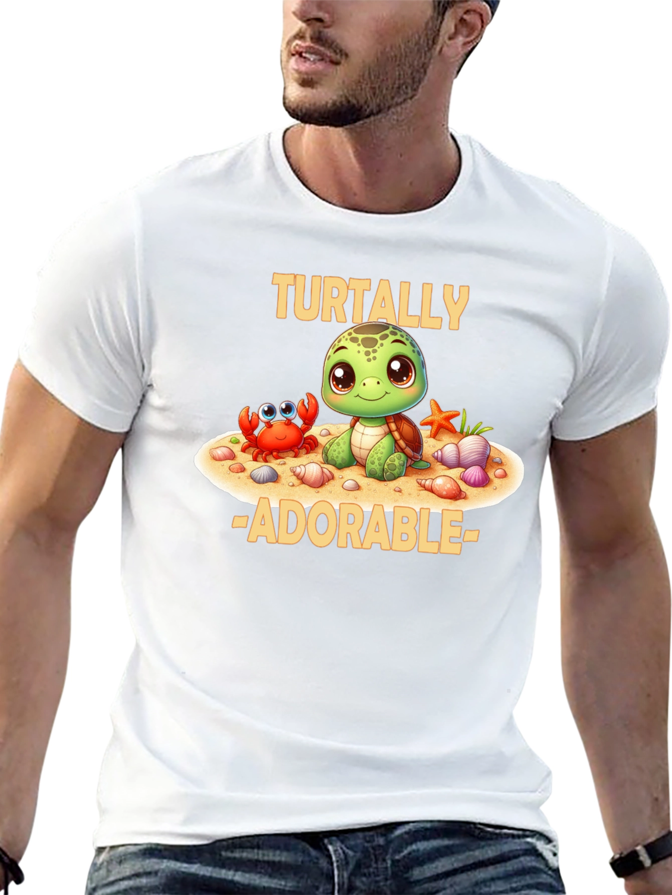 Turtally Adorable Cartoon T-Shirt