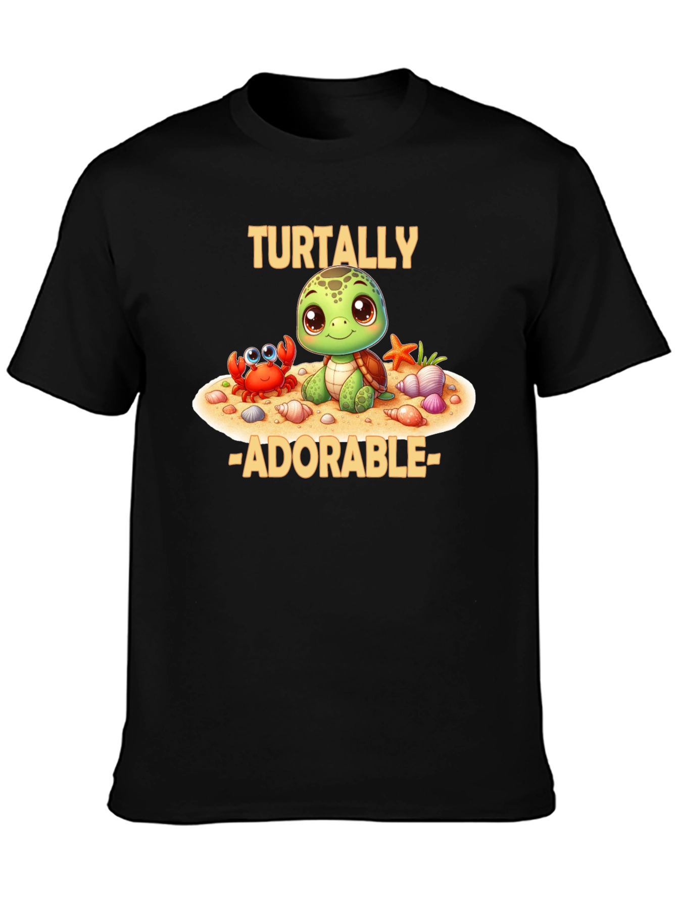 Turtally Adorable Cartoon T-Shirt