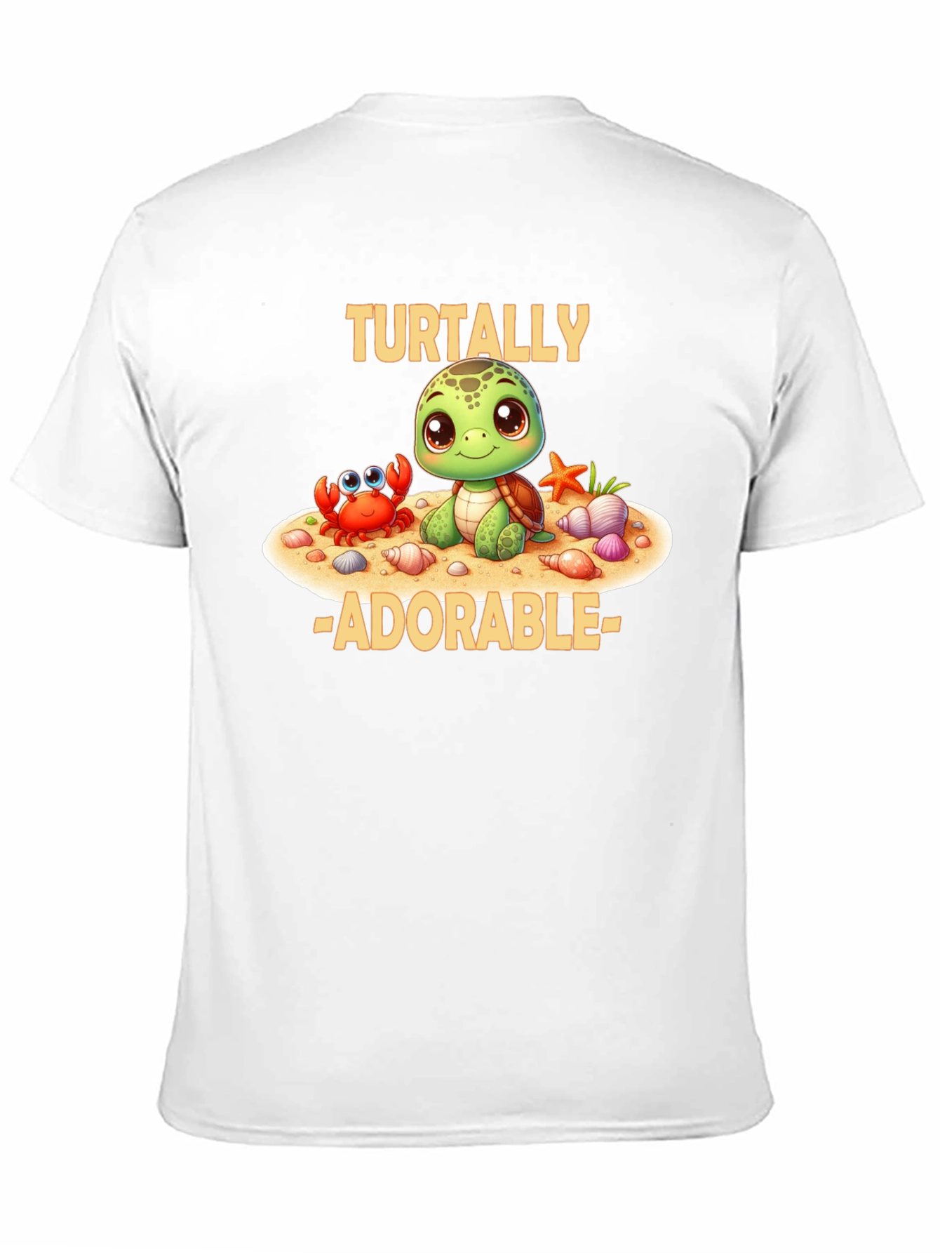 Turtally Adorable Cartoon T-Shirt