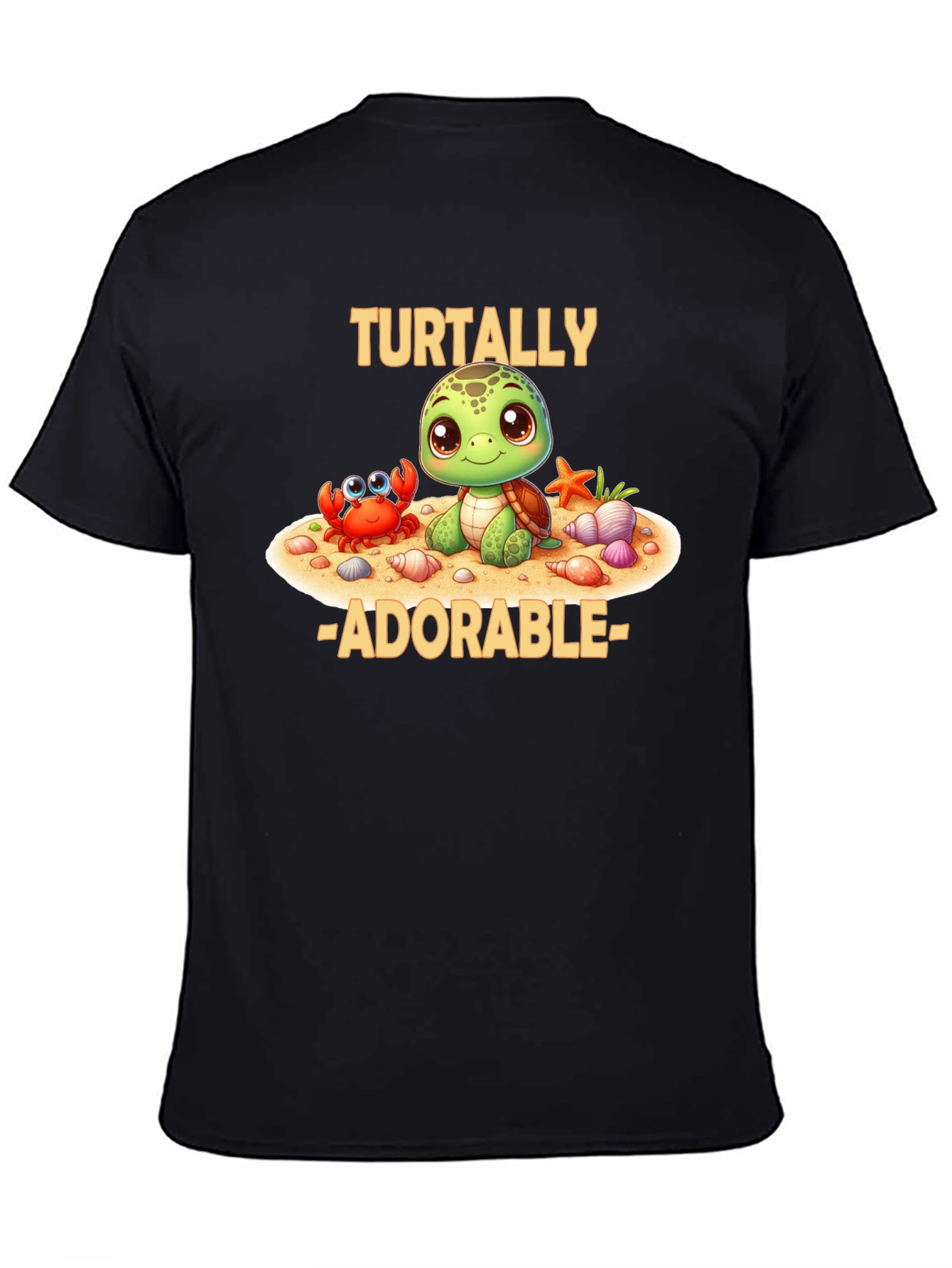 Turtally Adorable Cartoon T-Shirt
