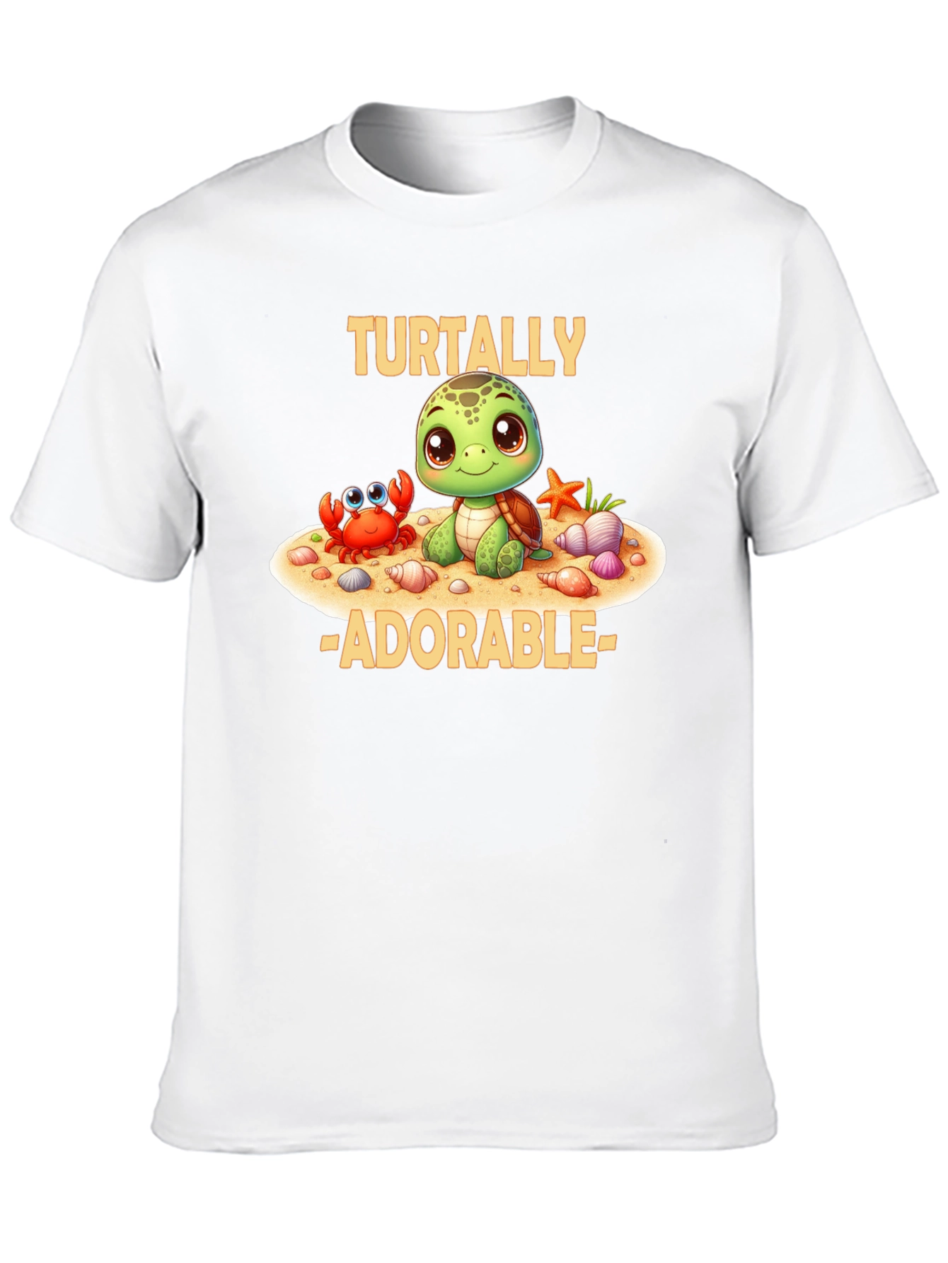 Turtally Adorable Cartoon T-Shirt