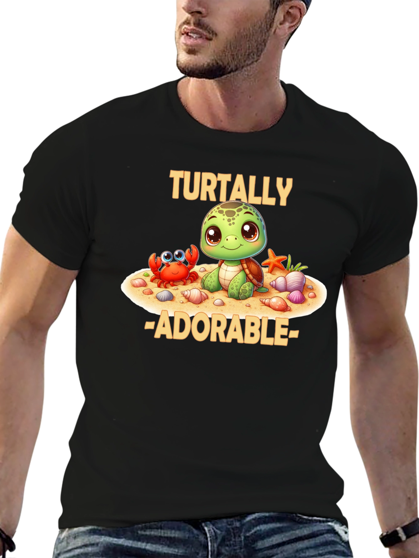 Turtally Adorable Cartoon T-Shirt