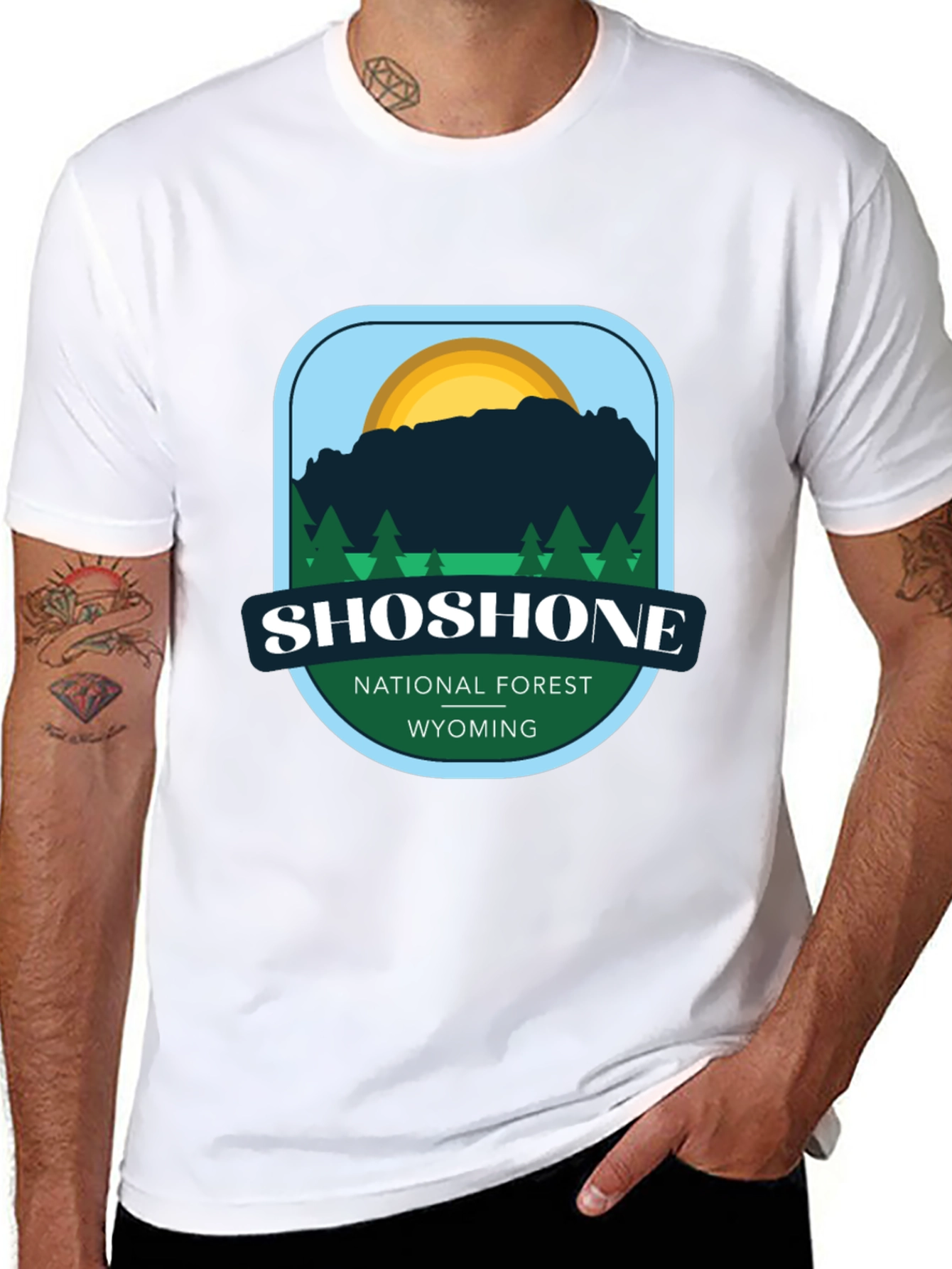 Shoshone National Forest Wyoming T-Shirt
