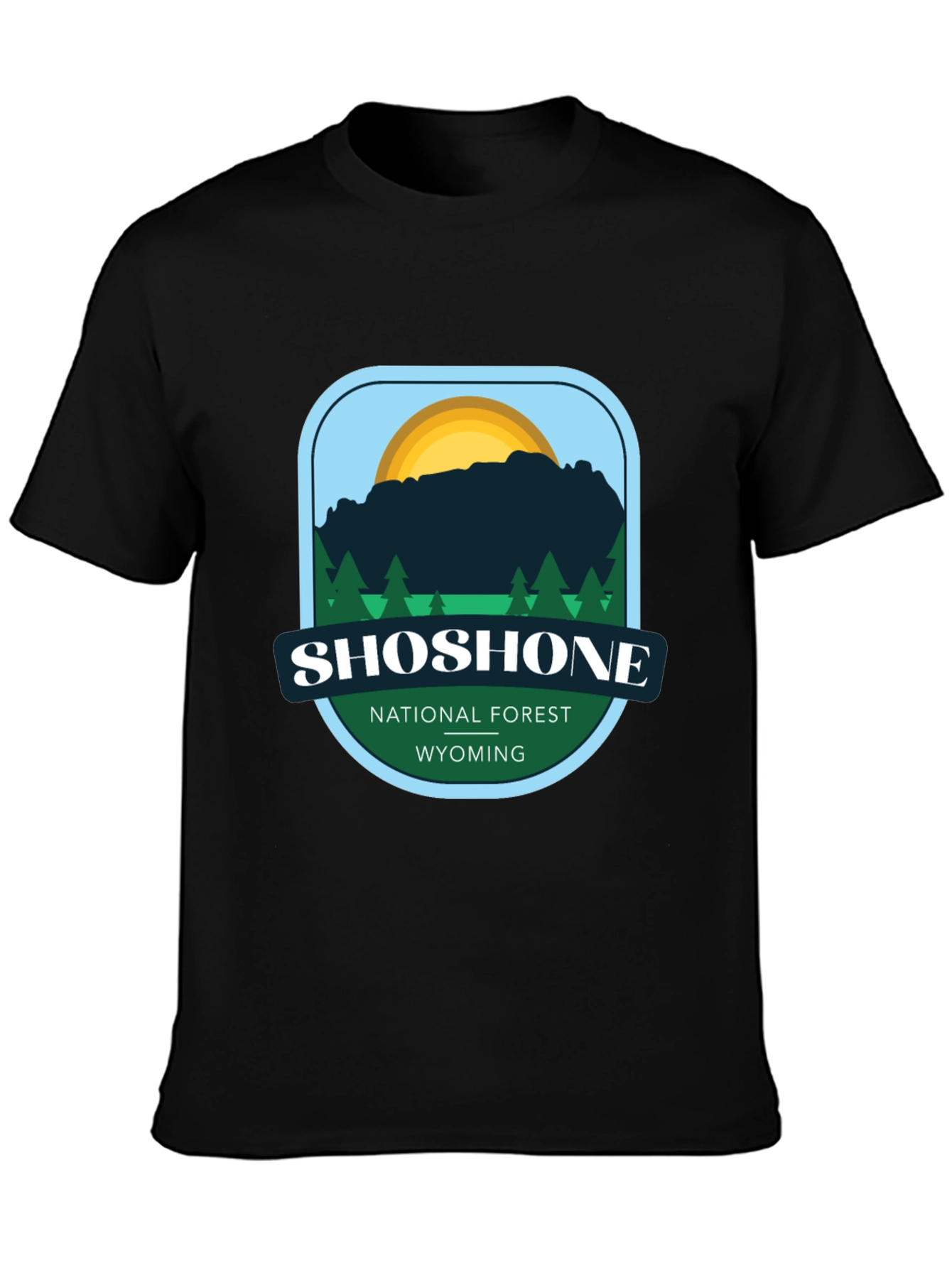 Shoshone National Forest Wyoming T-Shirt