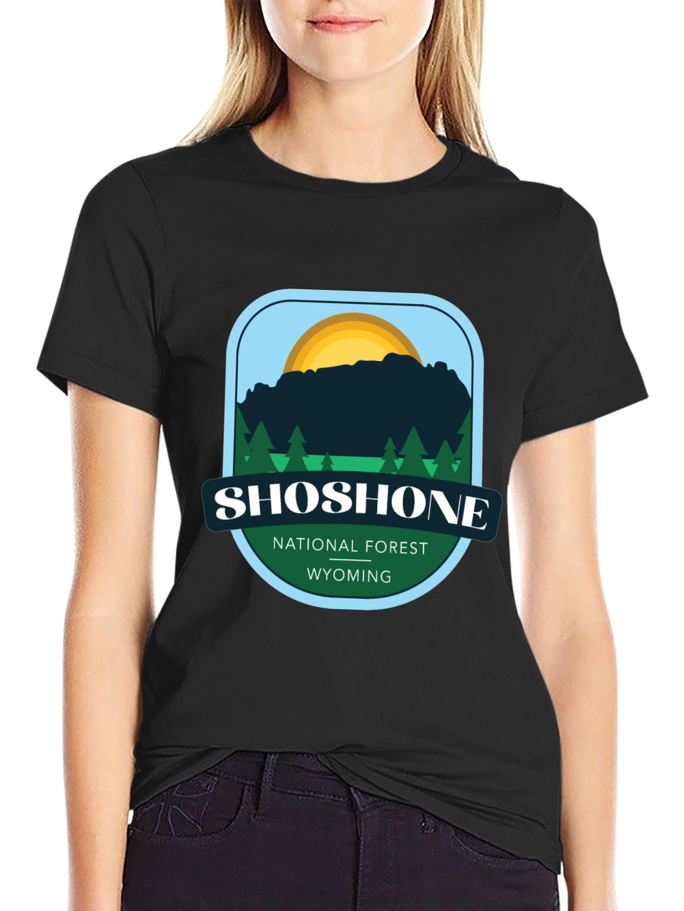 Shoshone National Forest Wyoming T-Shirt