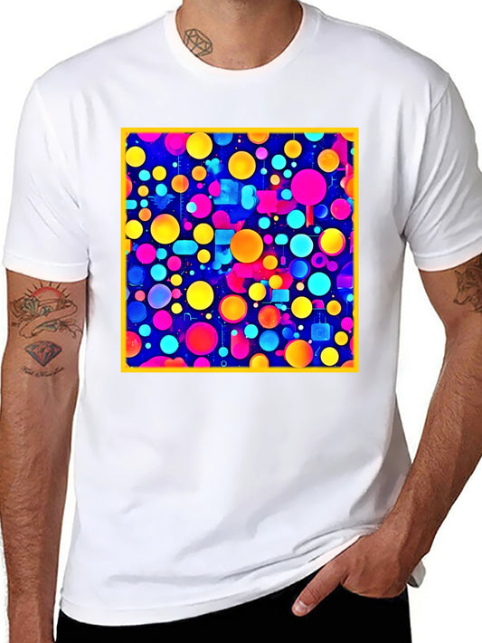 Colorful Abstract Pattern Graphic Tee