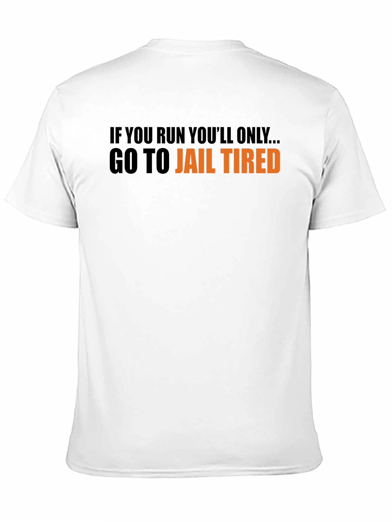 Go To Jail Tired Graphic Tee