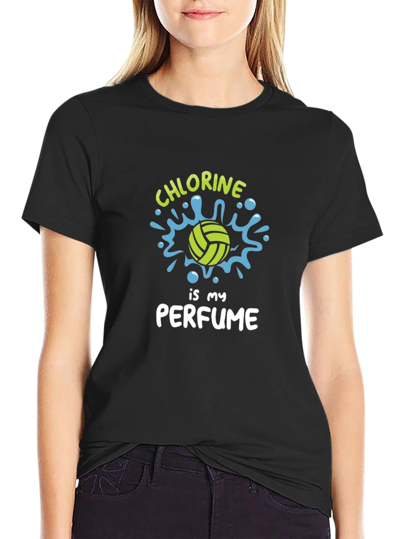 Chlorine is My Perfume - Water Polo T-Shirt