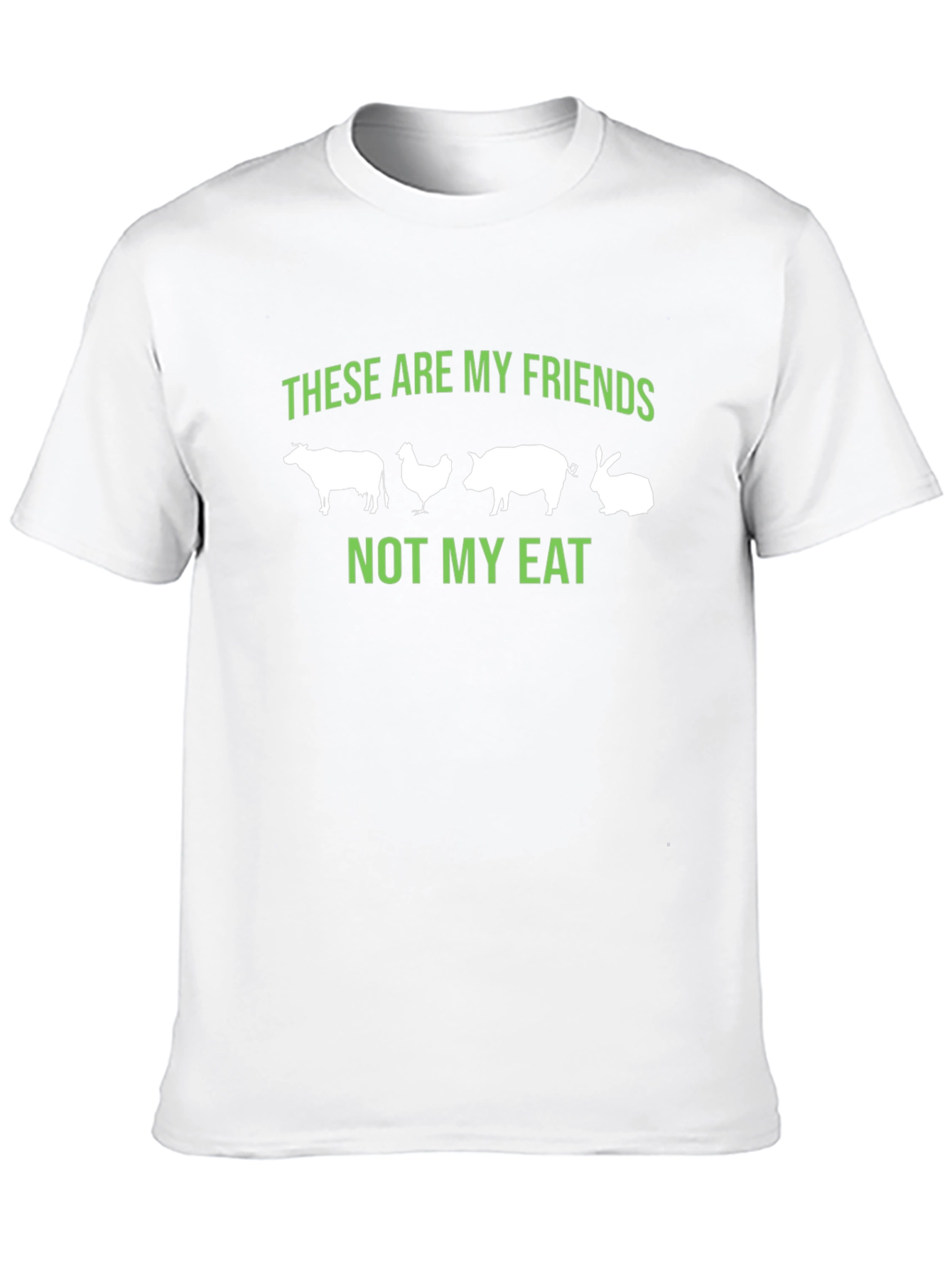 Vegan Friends T-Shirt - Animal Lover Tee
