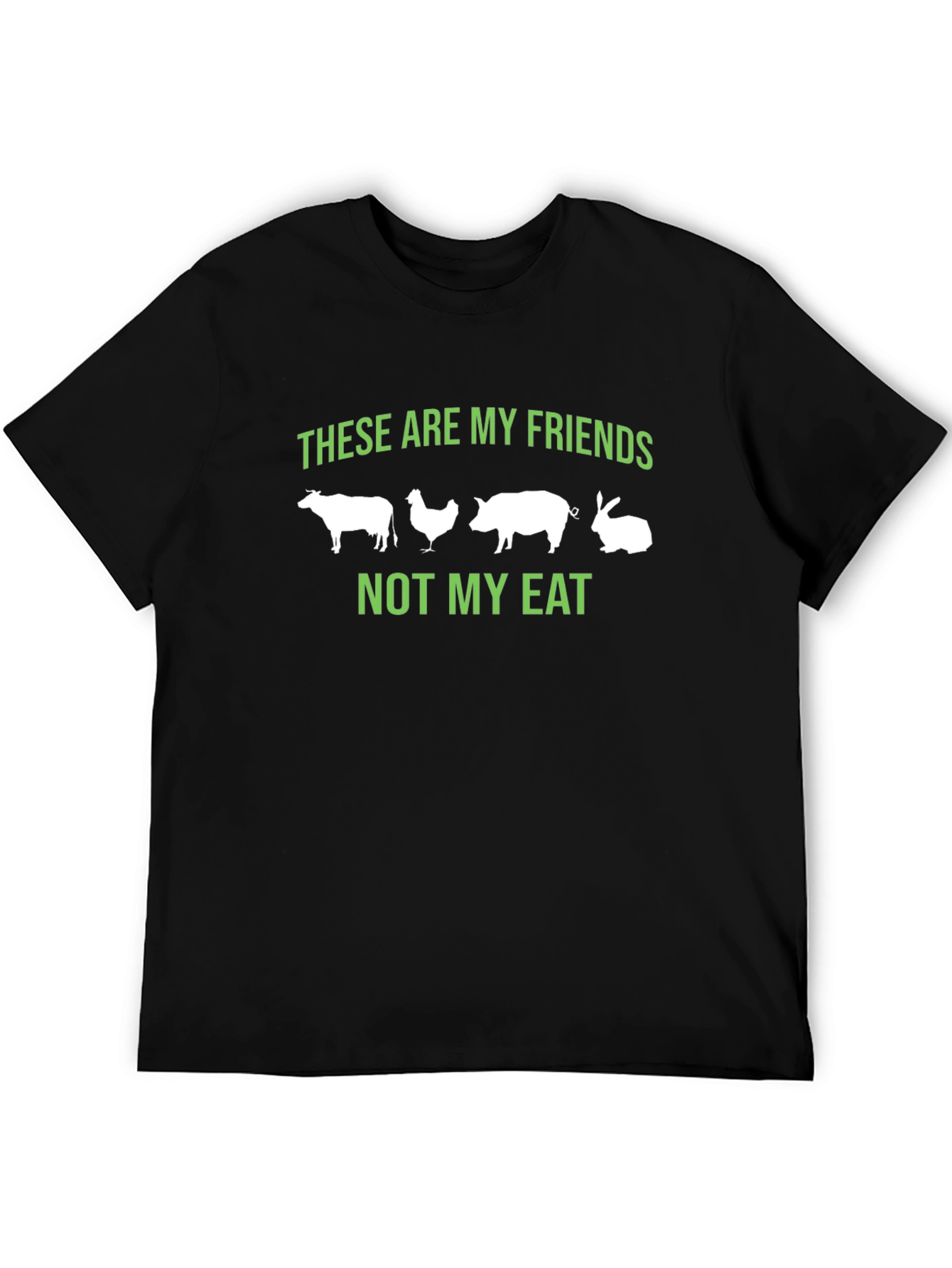 Vegan Friends T-Shirt - Animal Lover Tee