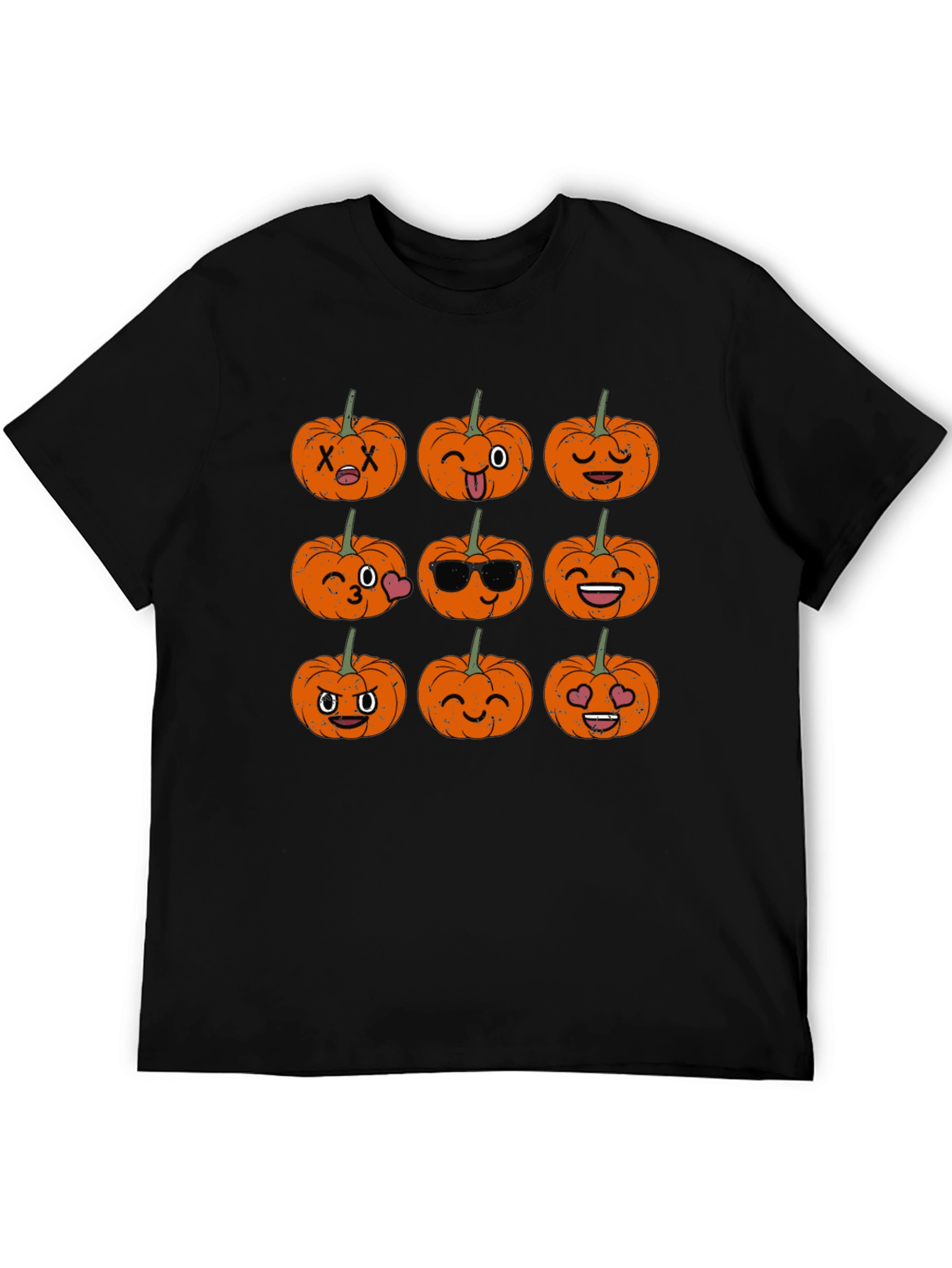 Halloween Pumpkin Emoji T-Shirt