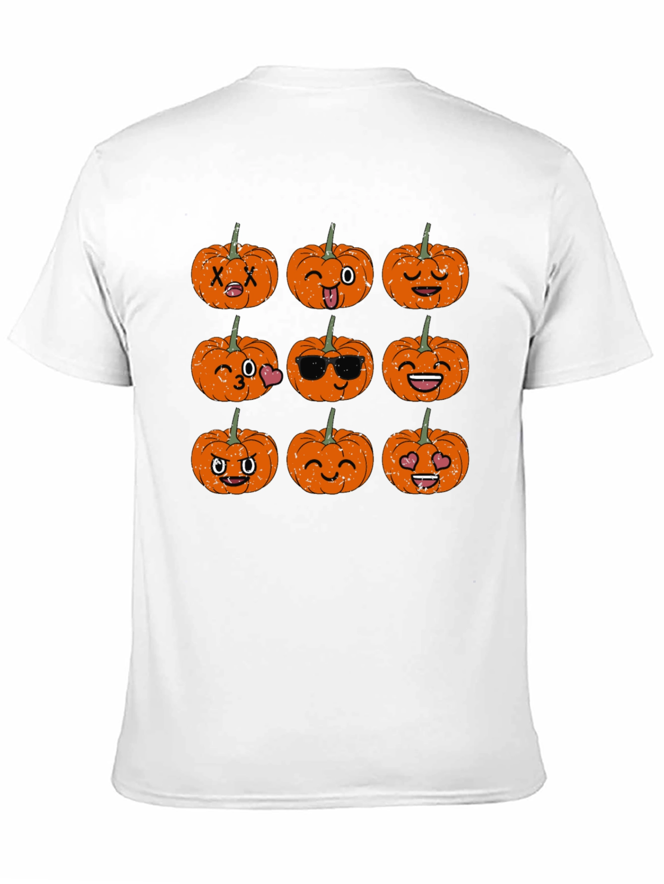 Halloween Pumpkin Emoji T-Shirt