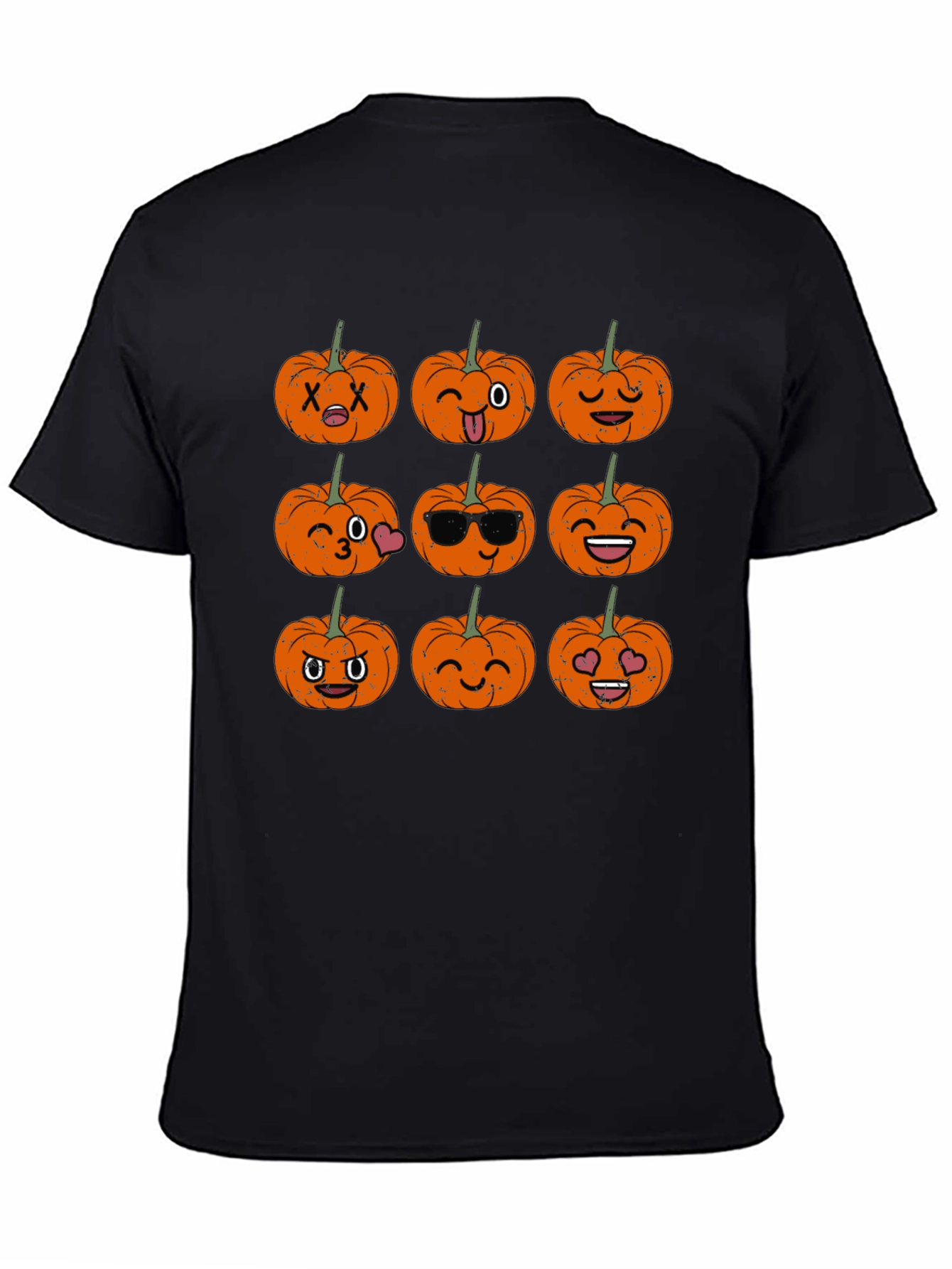 Halloween Pumpkin Emoji T-Shirt