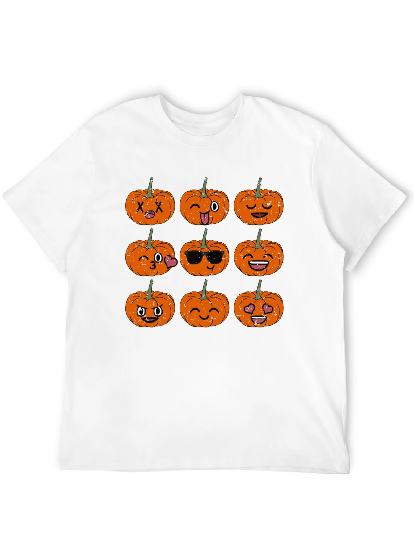 Halloween Pumpkin Emoji T-Shirt