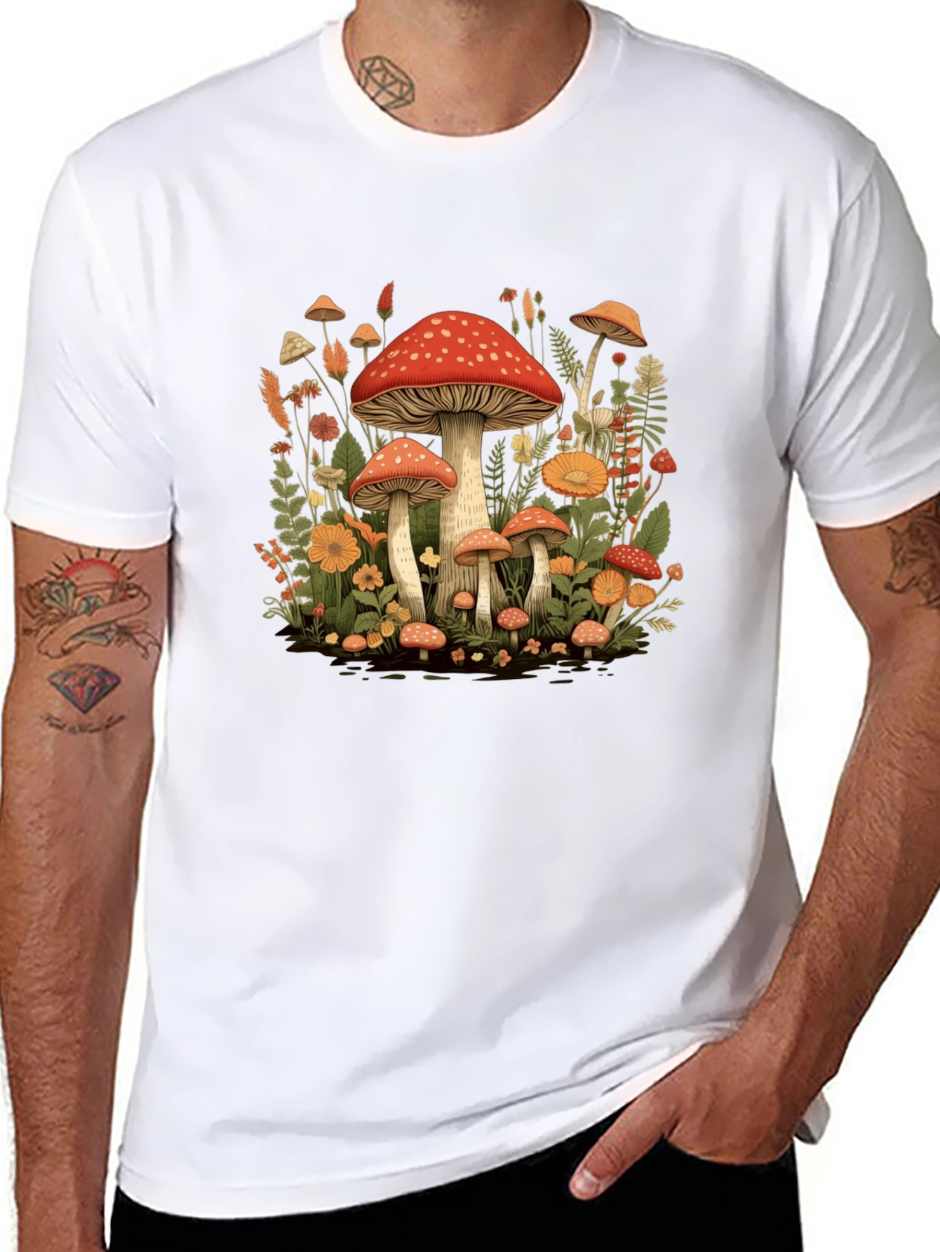 Mushroom Garden Tee