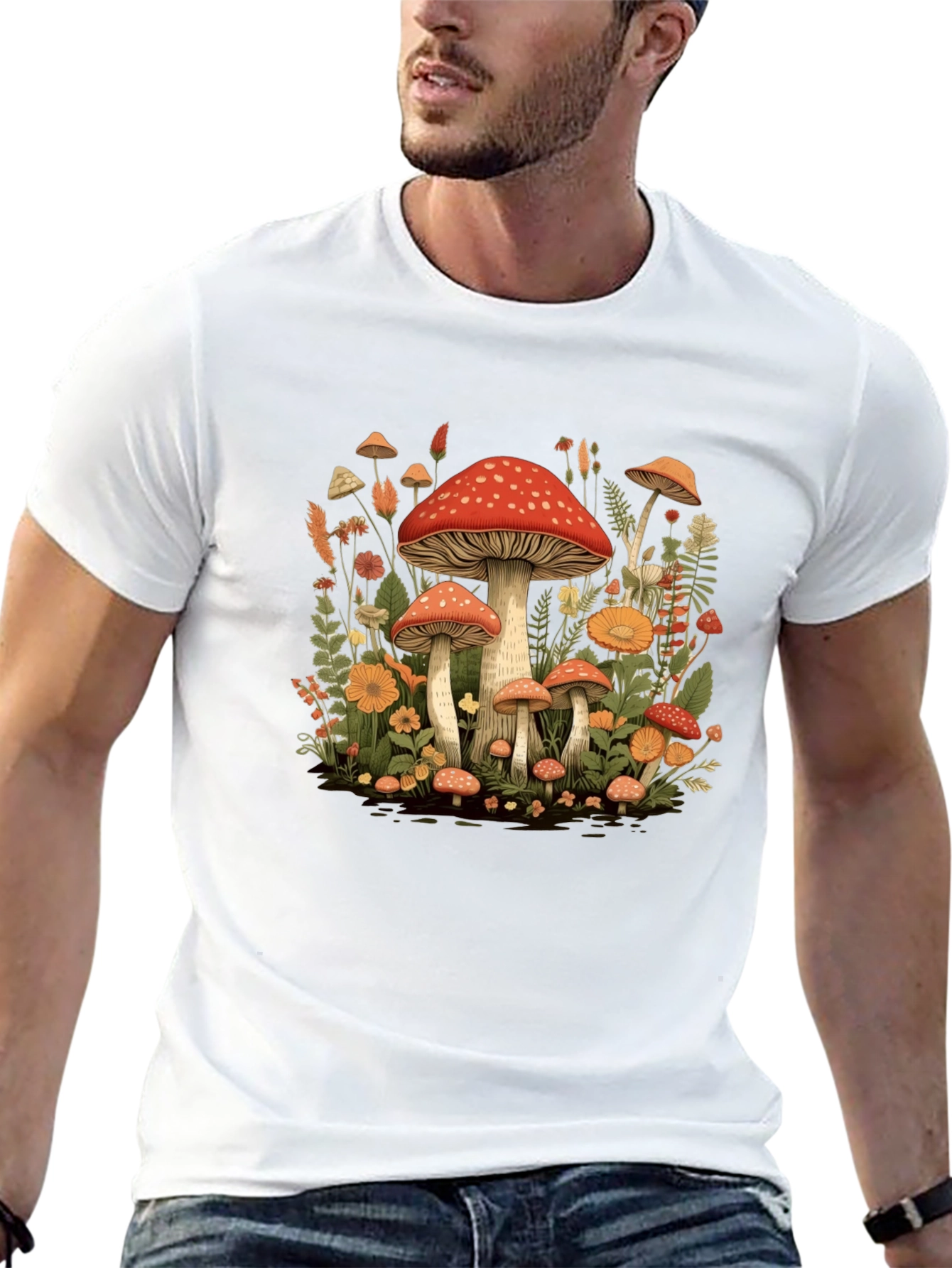 Mushroom Garden Tee
