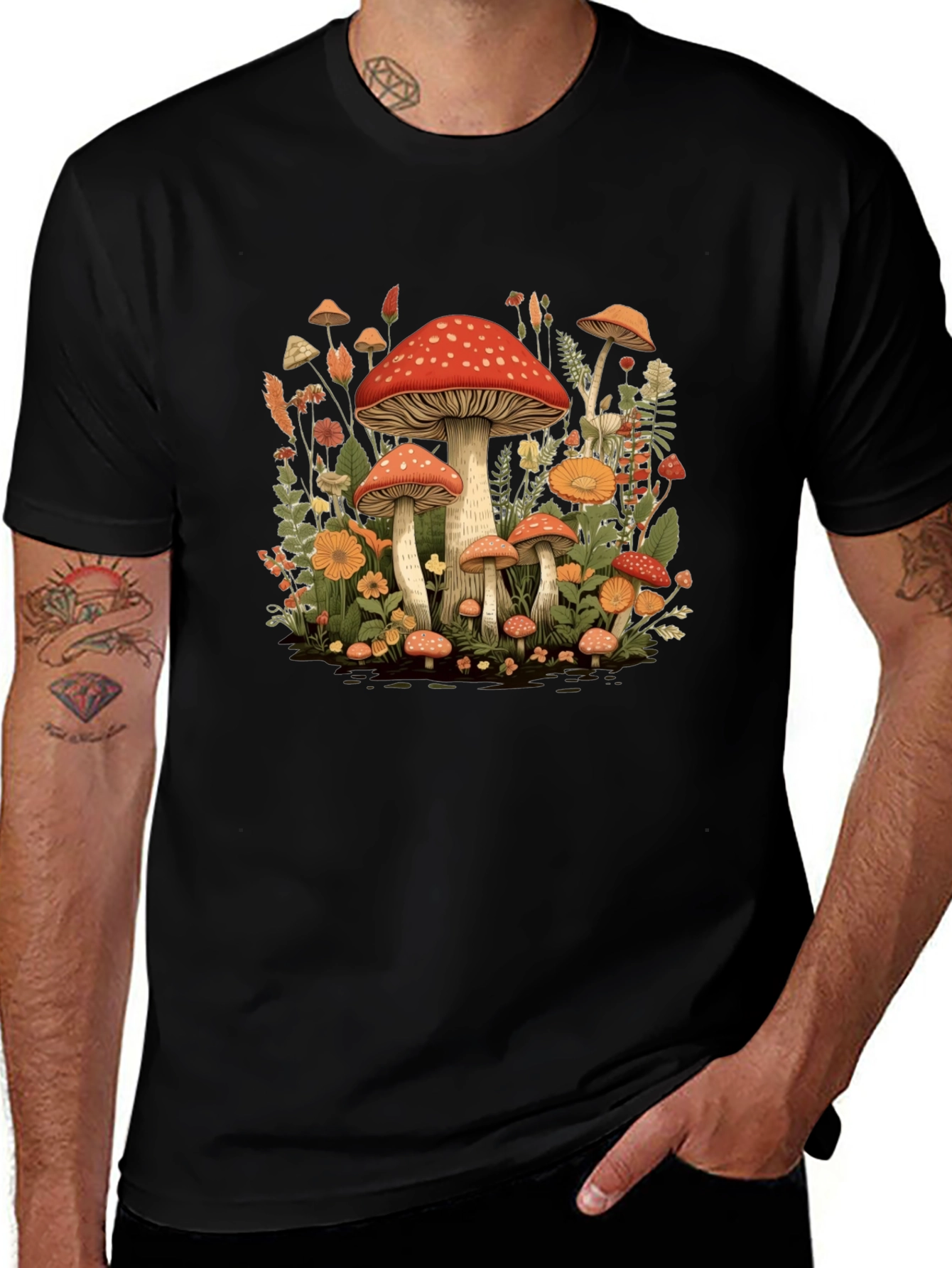 Mushroom Garden Tee