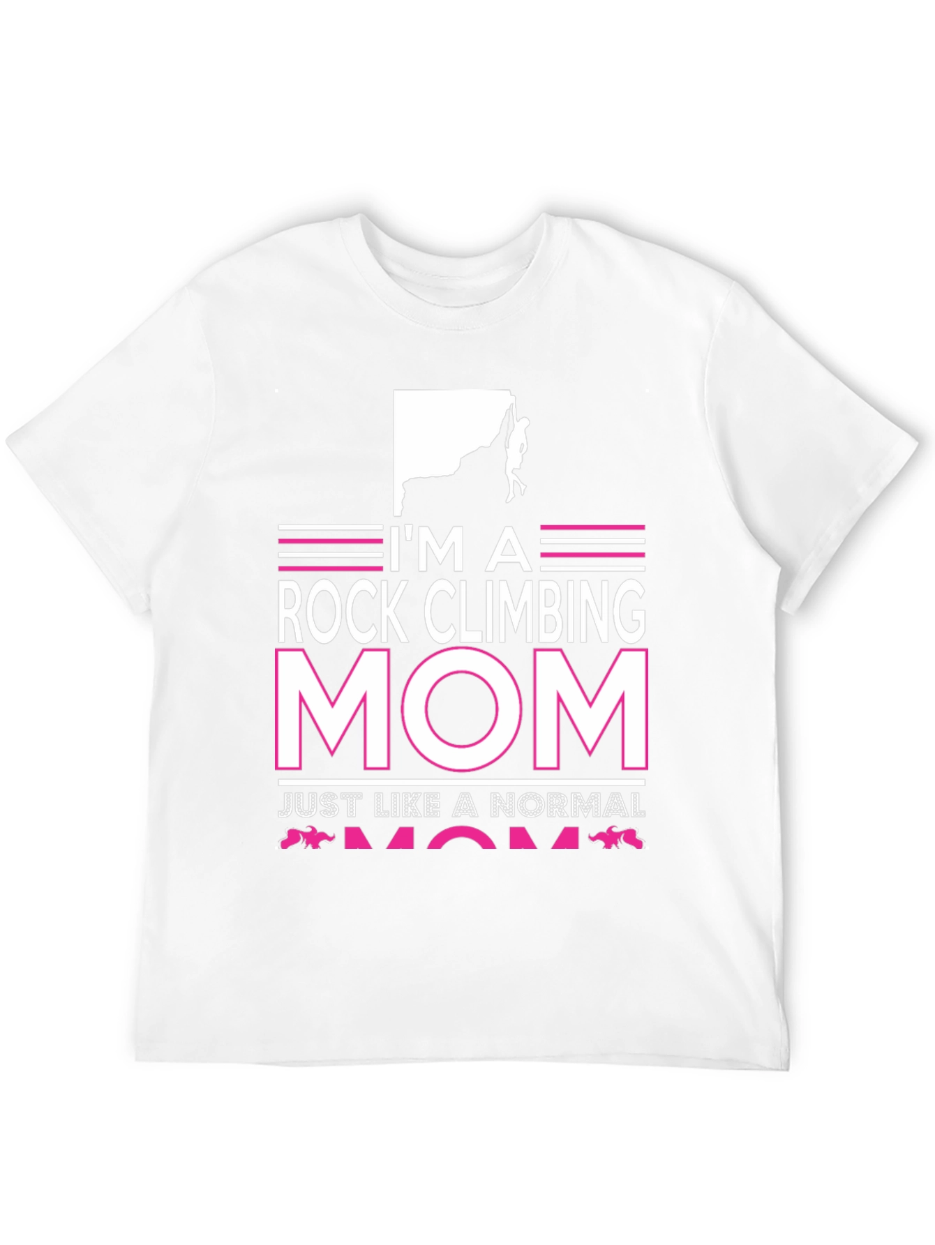 Rock Climbing Mom Graphic T-Shirt