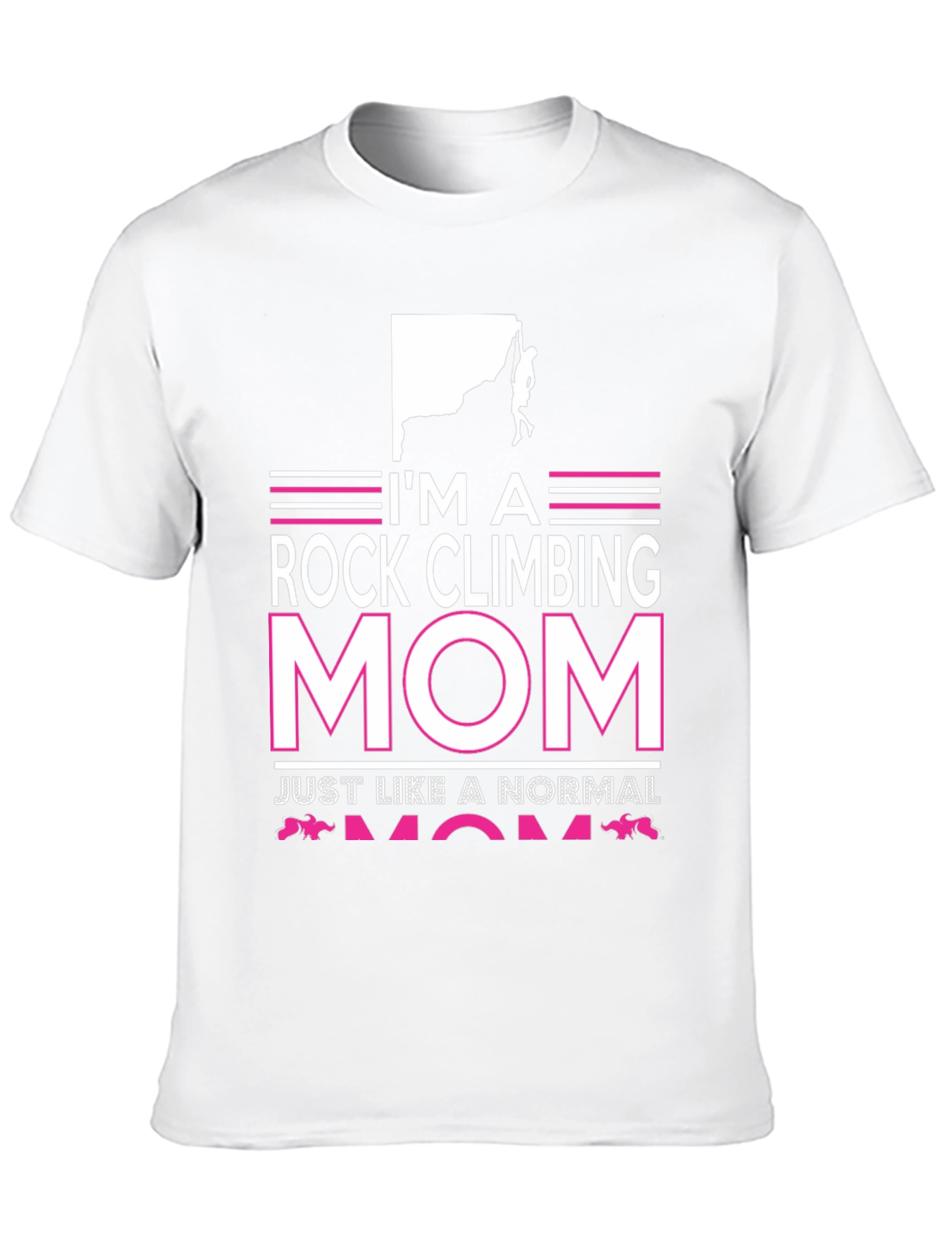Rock Climbing Mom Graphic T-Shirt