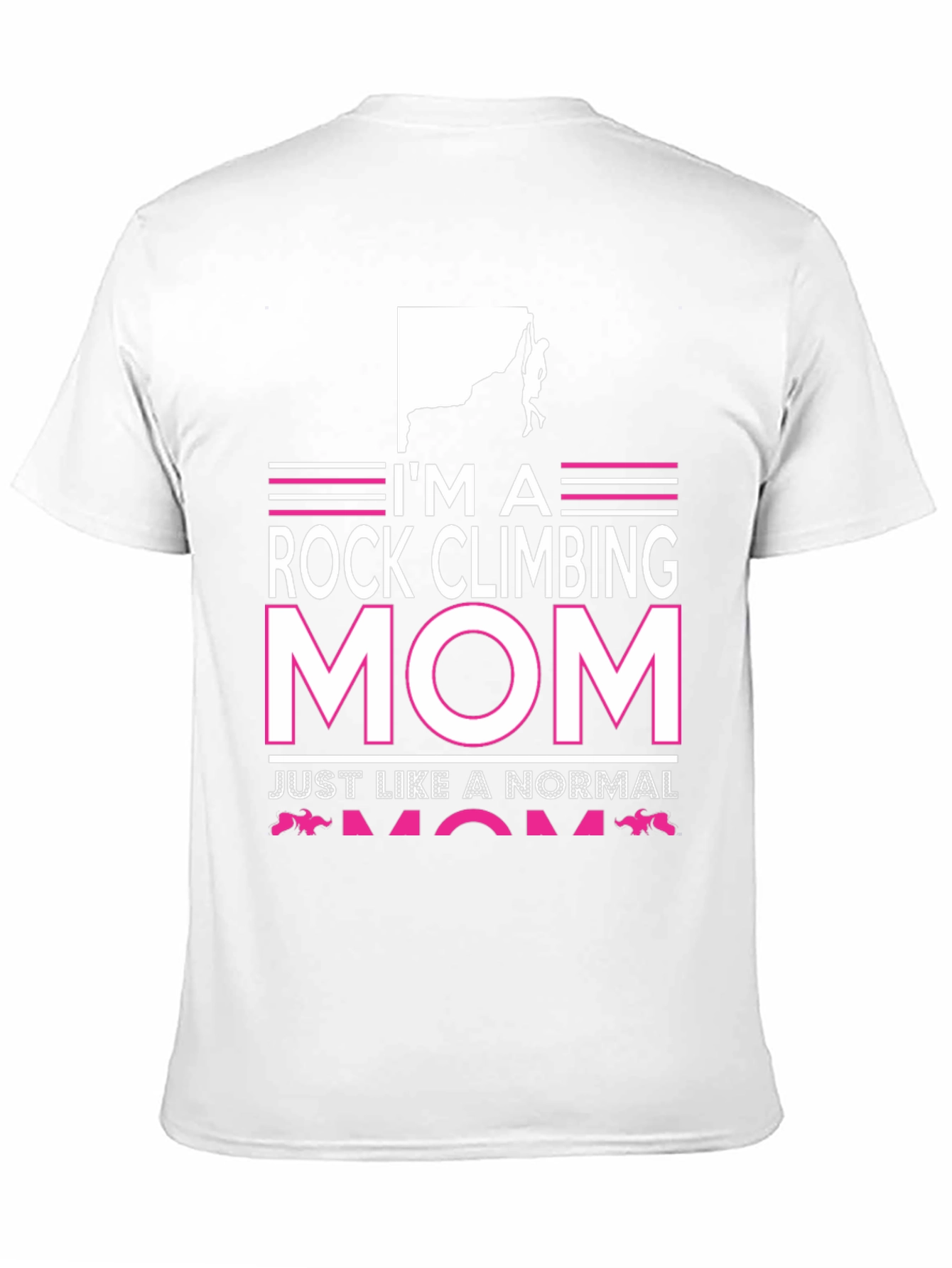 Rock Climbing Mom Graphic T-Shirt
