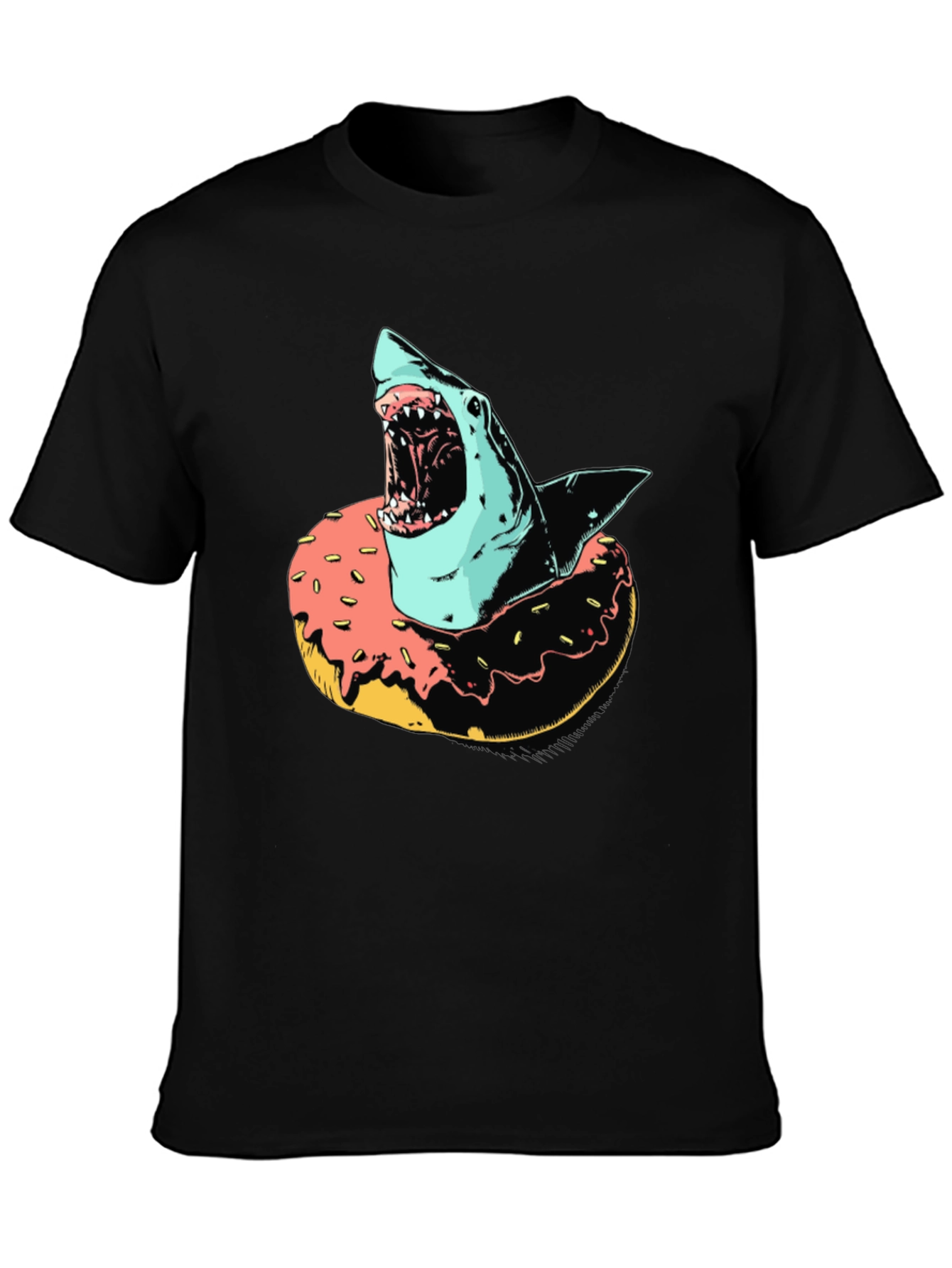 Shark Doughnut Graphic Tee
