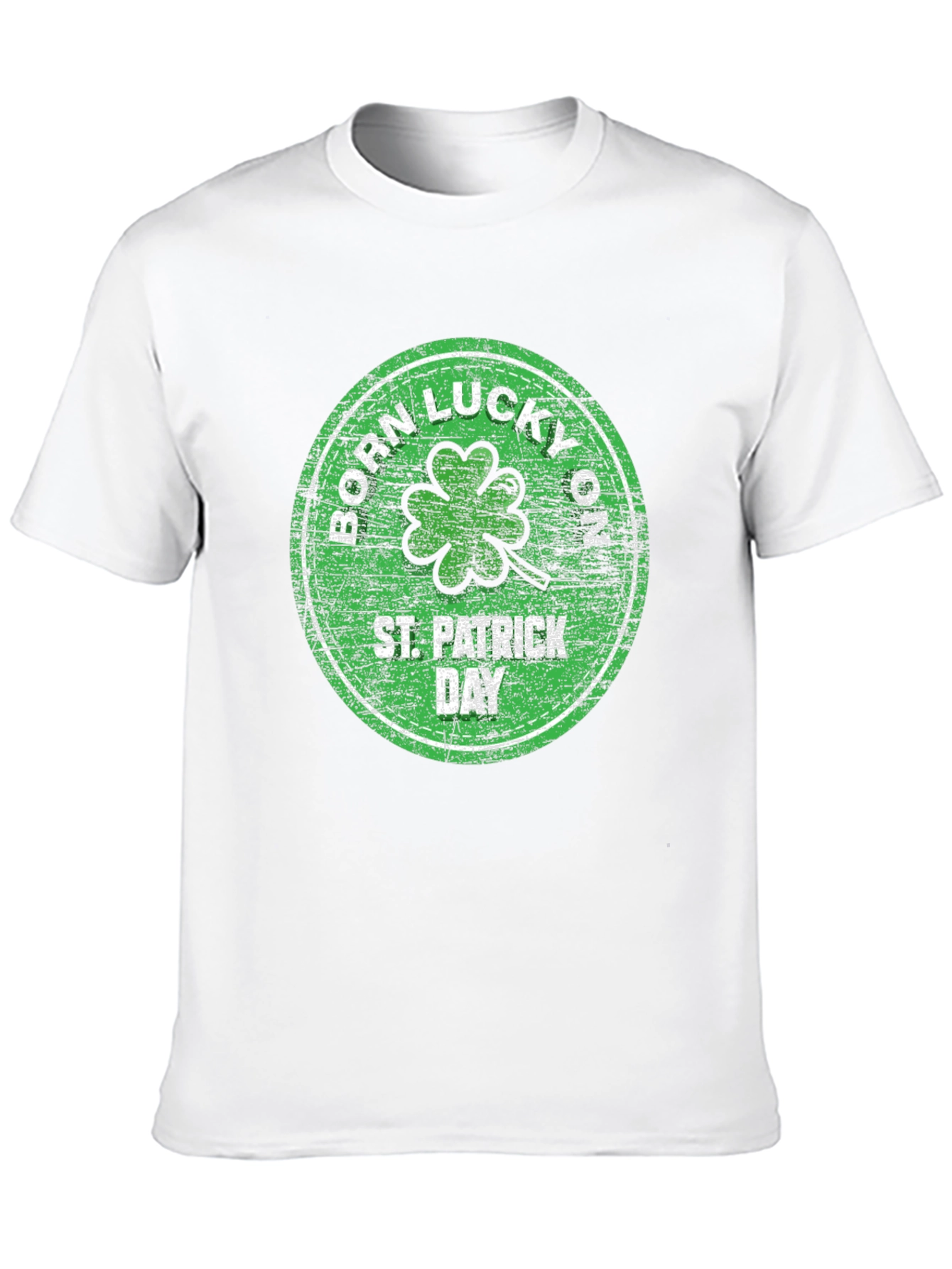 Born Lucky St. Patricks Day T-Shirt