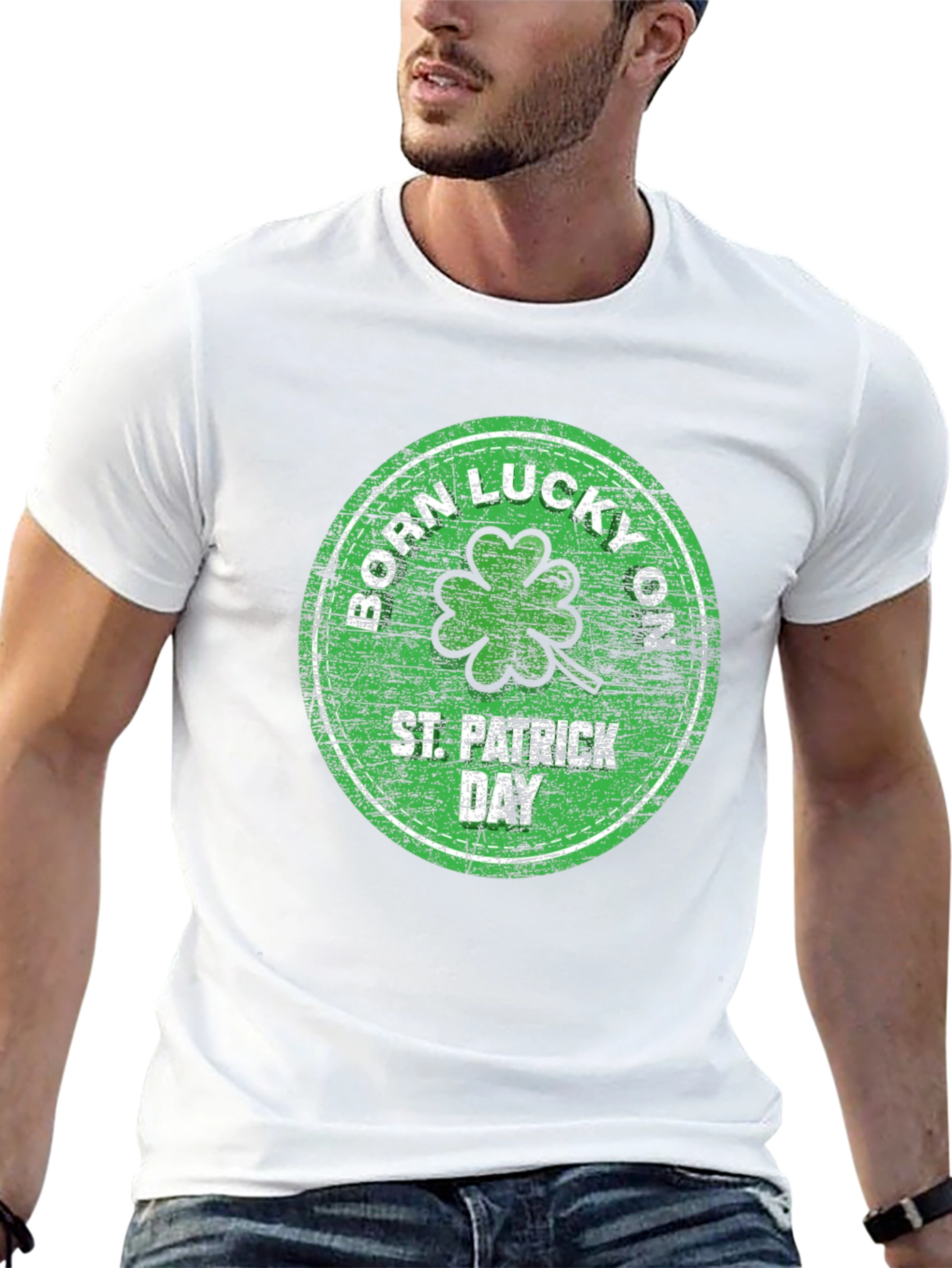 Born Lucky St. Patricks Day T-Shirt