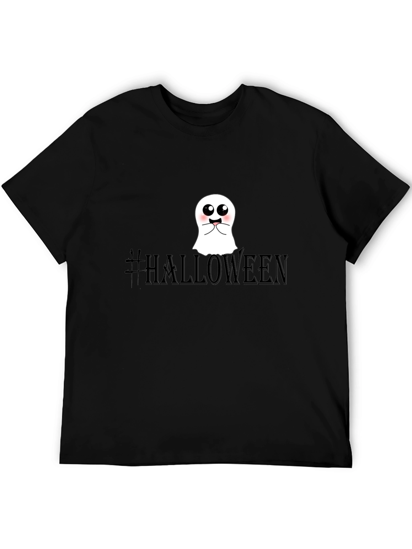 Halloween Ghost T-Shirt - Spooky & Cute