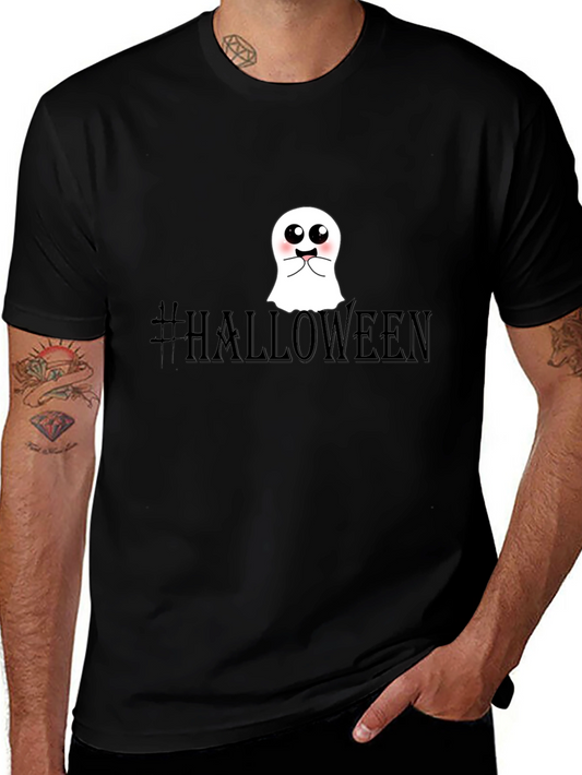 Halloween Ghost T-Shirt - Spooky & Cute