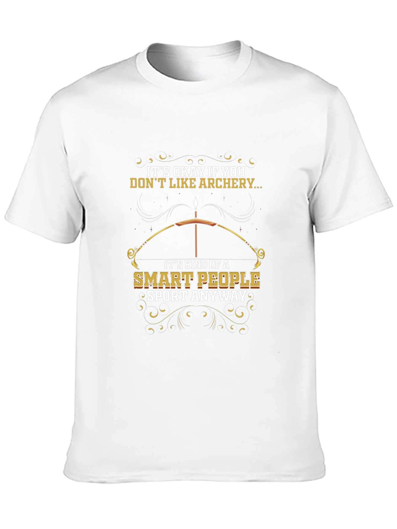 Archery T-Shirt: Smart People Sport Tee