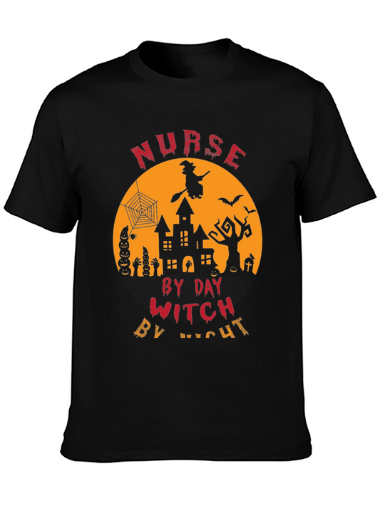 Nurse Witch Halloween T-Shirt