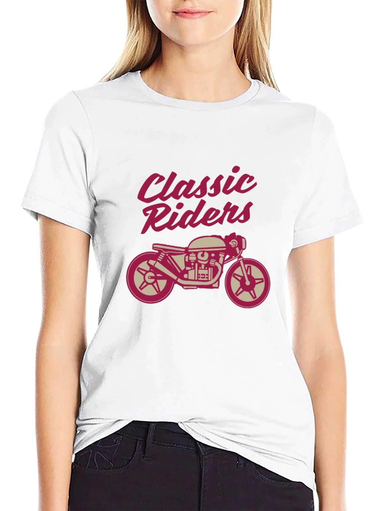 Classic Riders Graphic Tee - Motorcycle Design