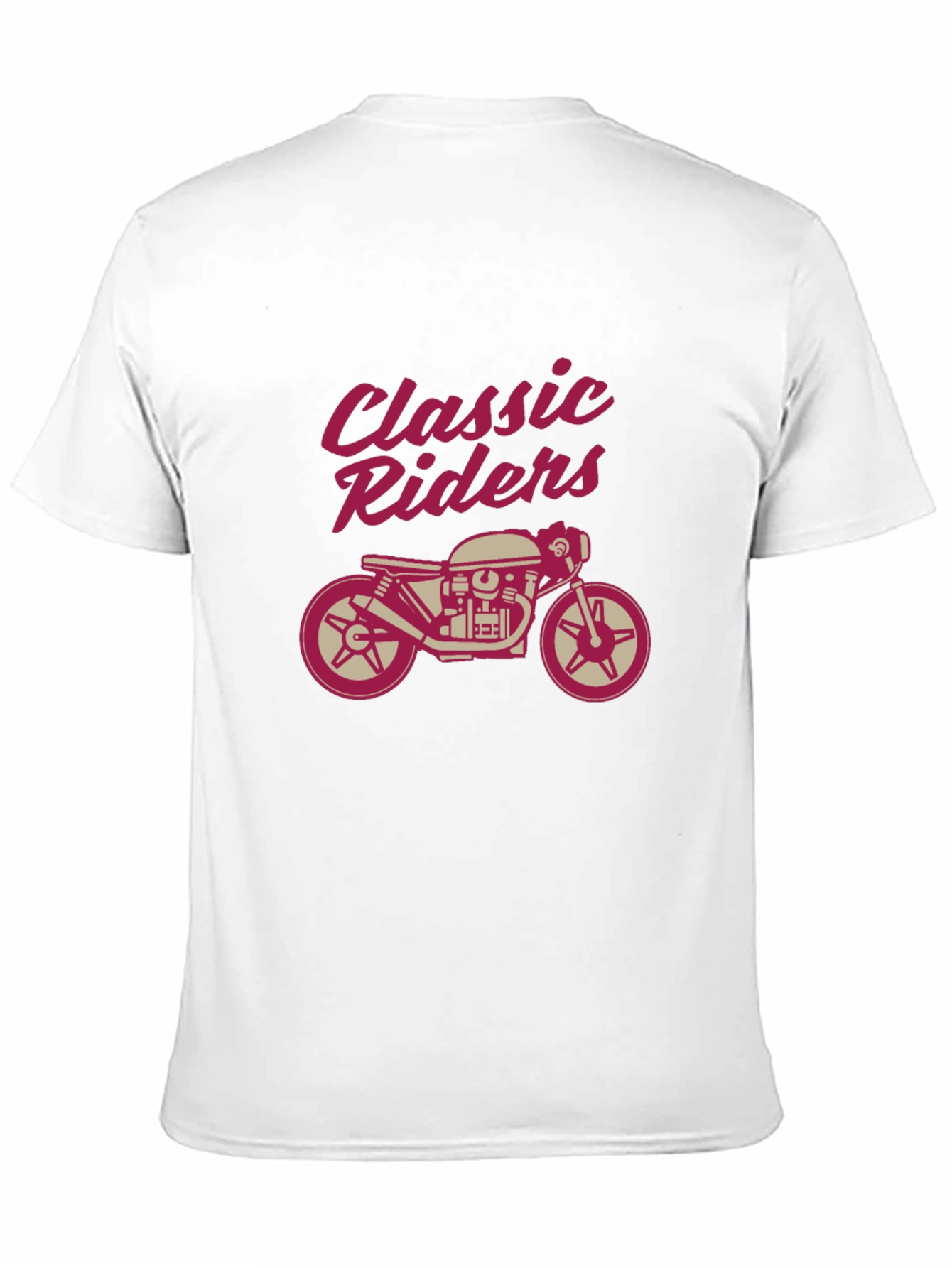 Classic Riders Graphic Tee - Motorcycle Design