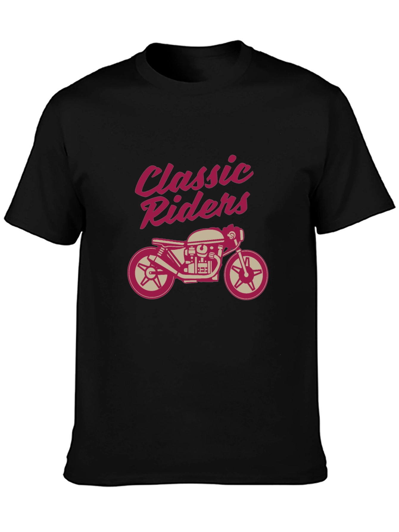 Classic Riders Graphic Tee - Motorcycle Design