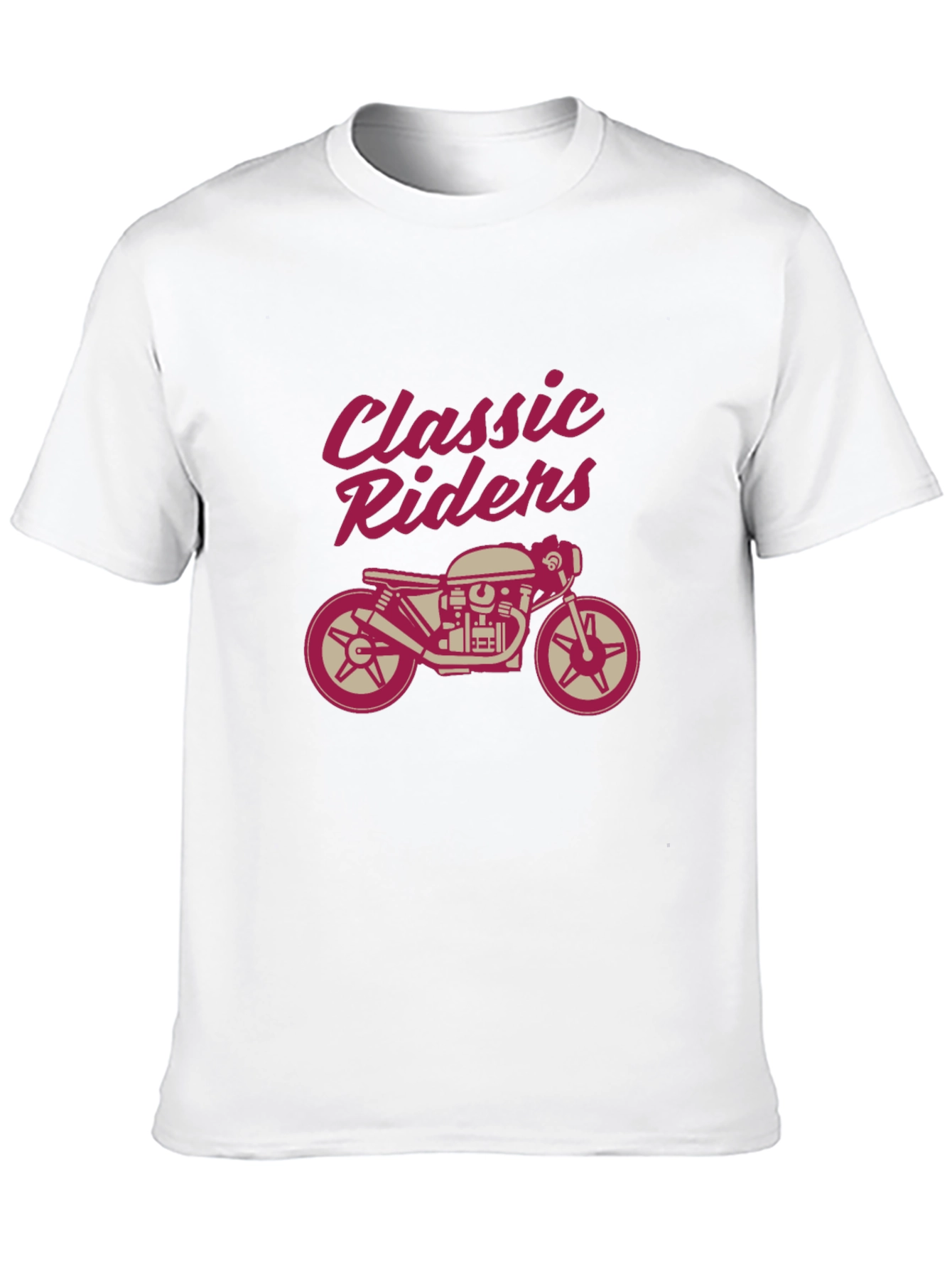 Classic Riders Graphic Tee - Motorcycle Design