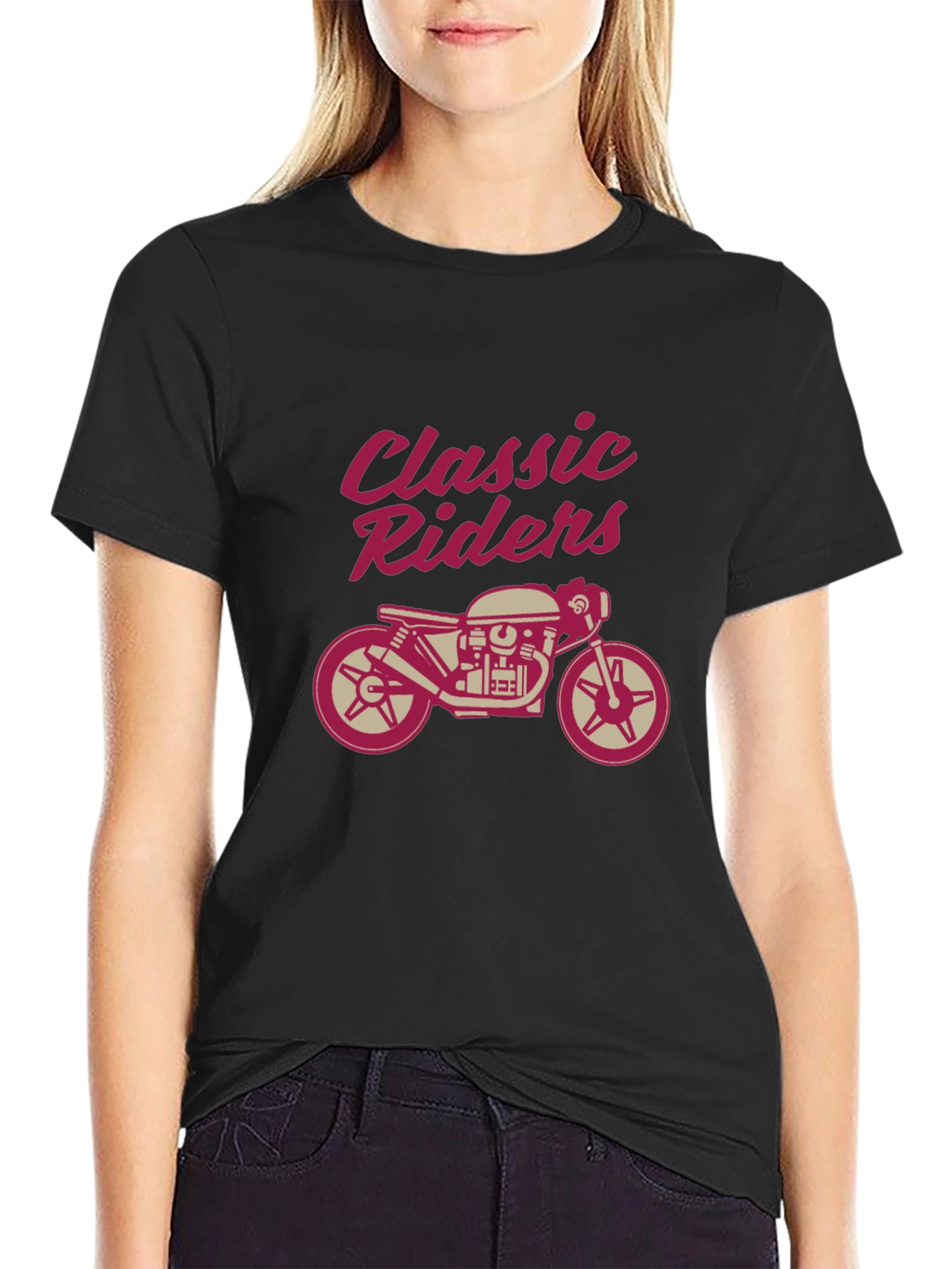 Classic Riders Graphic Tee - Motorcycle Design