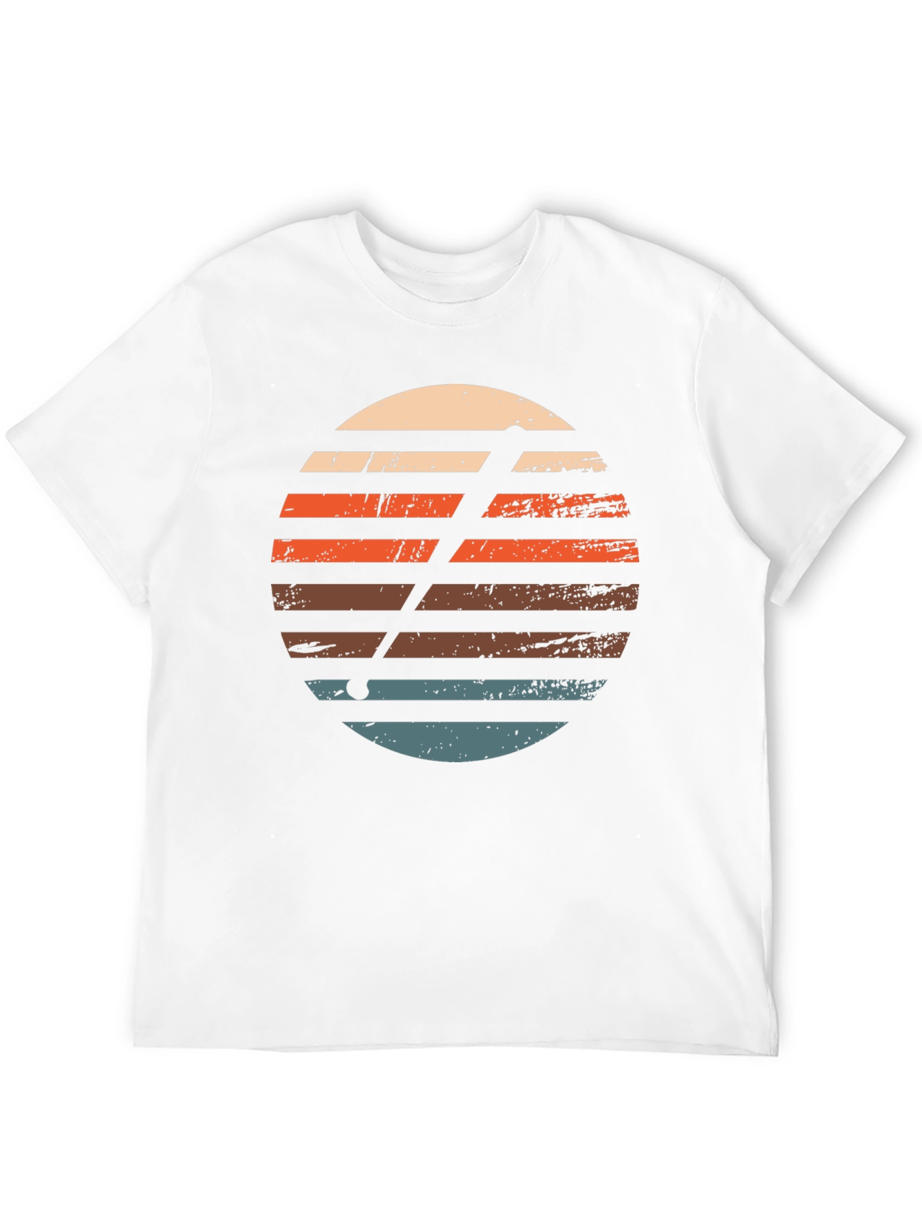 Retro Sunset Golf T-Shirt