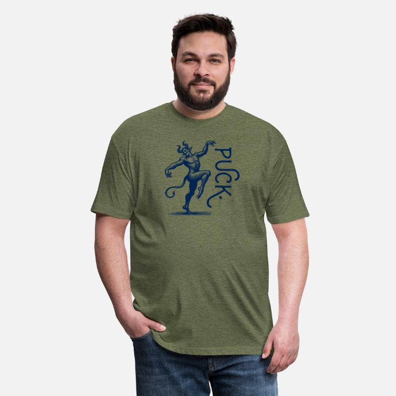 Dancing Puck Blue Vertical